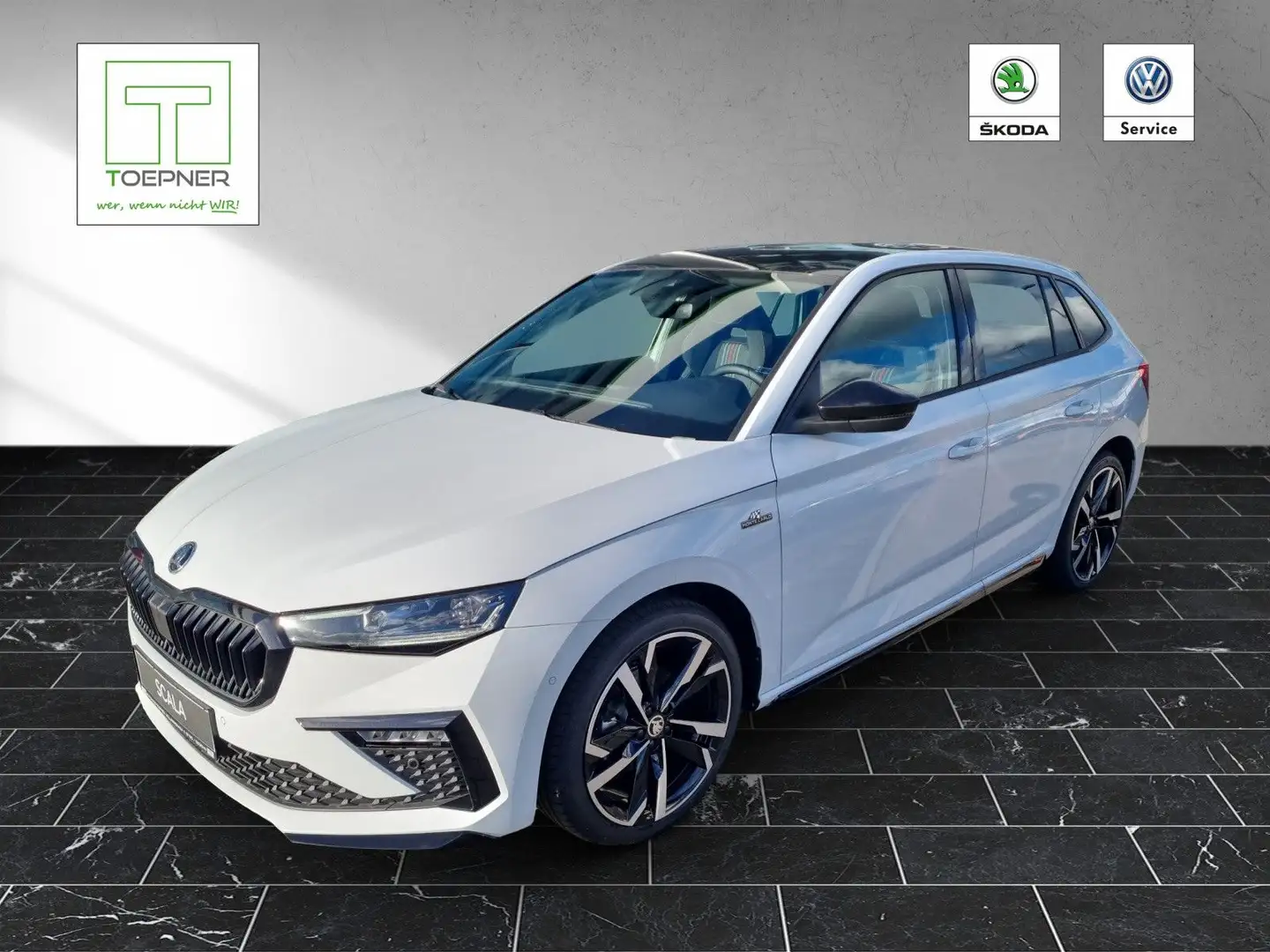 Skoda Scala Monte Carlo 1,0 TSI 85KW Autom. 18" Navi Wit - 2