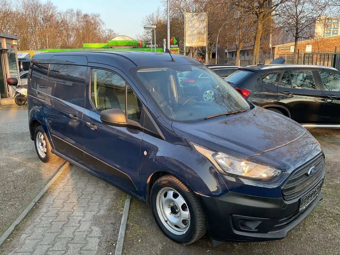 Ford Transit Connect Kasten lang, Tüv NEU , Klima Blauw - 1
