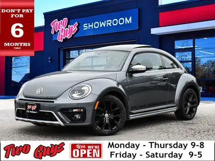 Gray 2018 Volkswagen Beetle 2.0T Dune Hatchback FWD Hatchback 6-Speed Automatic