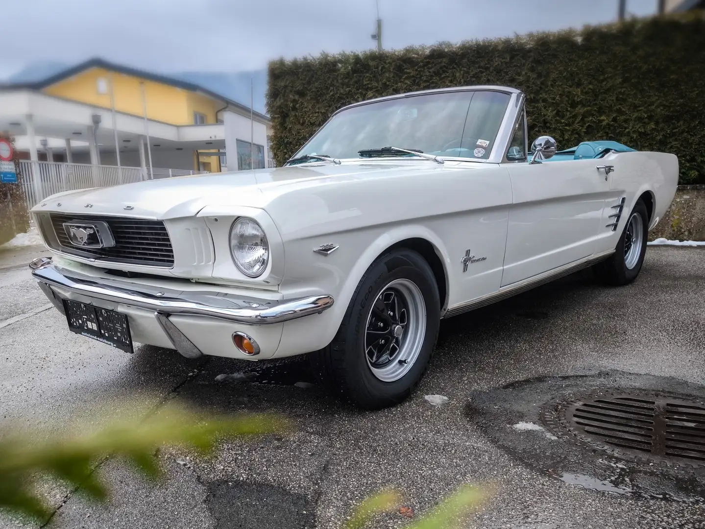 Ford Mustang Cabriolet (C-Code V8, AT, Historische ZL) Weiß - 1