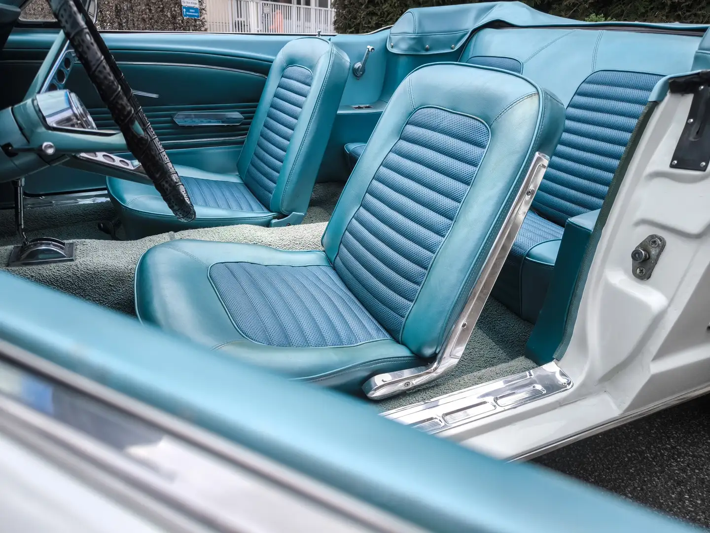 Ford Mustang Cabriolet (C-Code V8, AT, Historische ZL) Weiß - 2