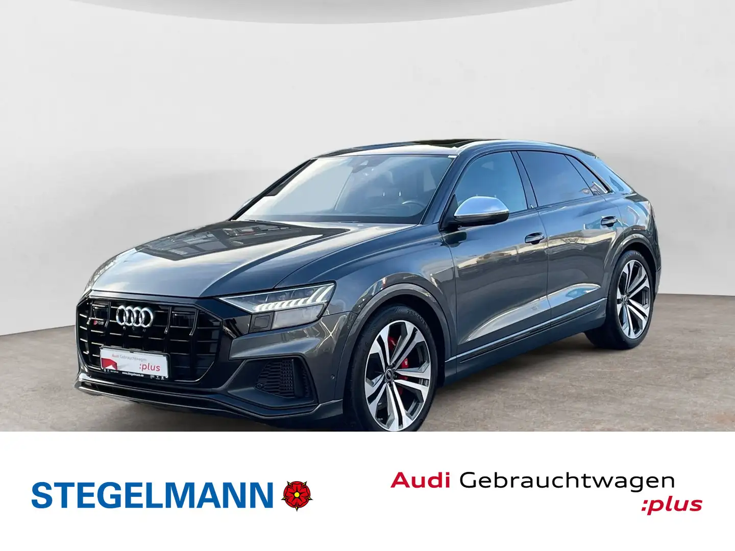 Audi SQ8 4.0 TFSI qu. Tiptronic *Pano*AHK* Matrix-LED Сірий - 1