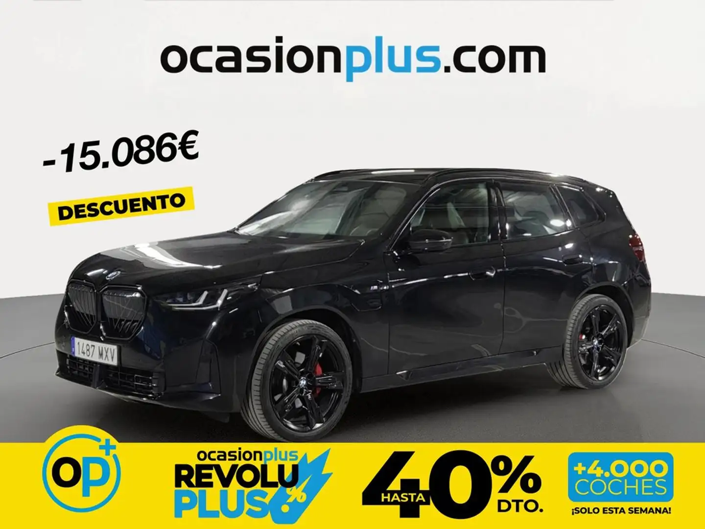 BMW X3 xDrive 30e Negro - 1