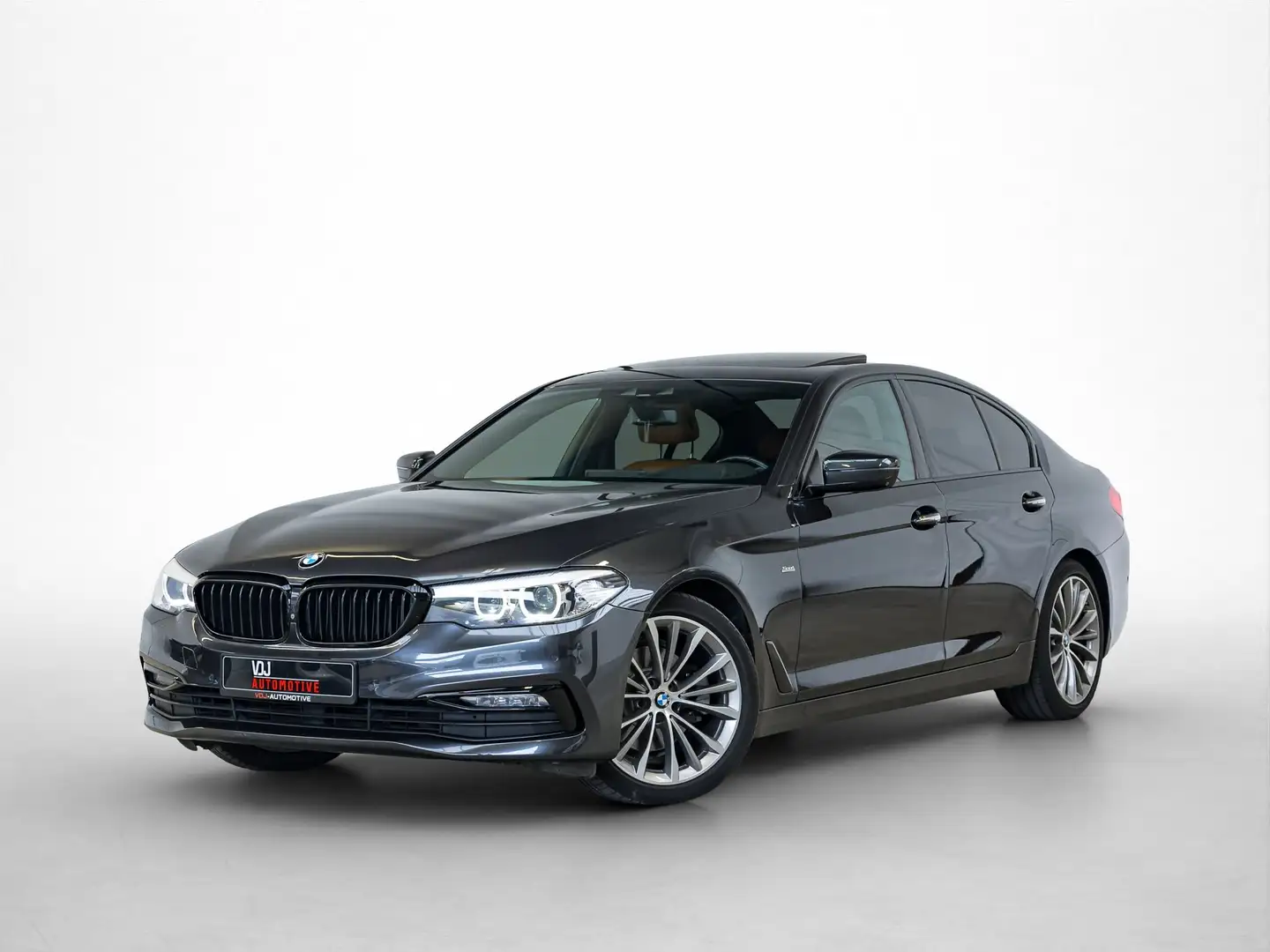 BMW 520 520d Automaat SPORTLINE | GARANTIE | PANO | Gris - 1