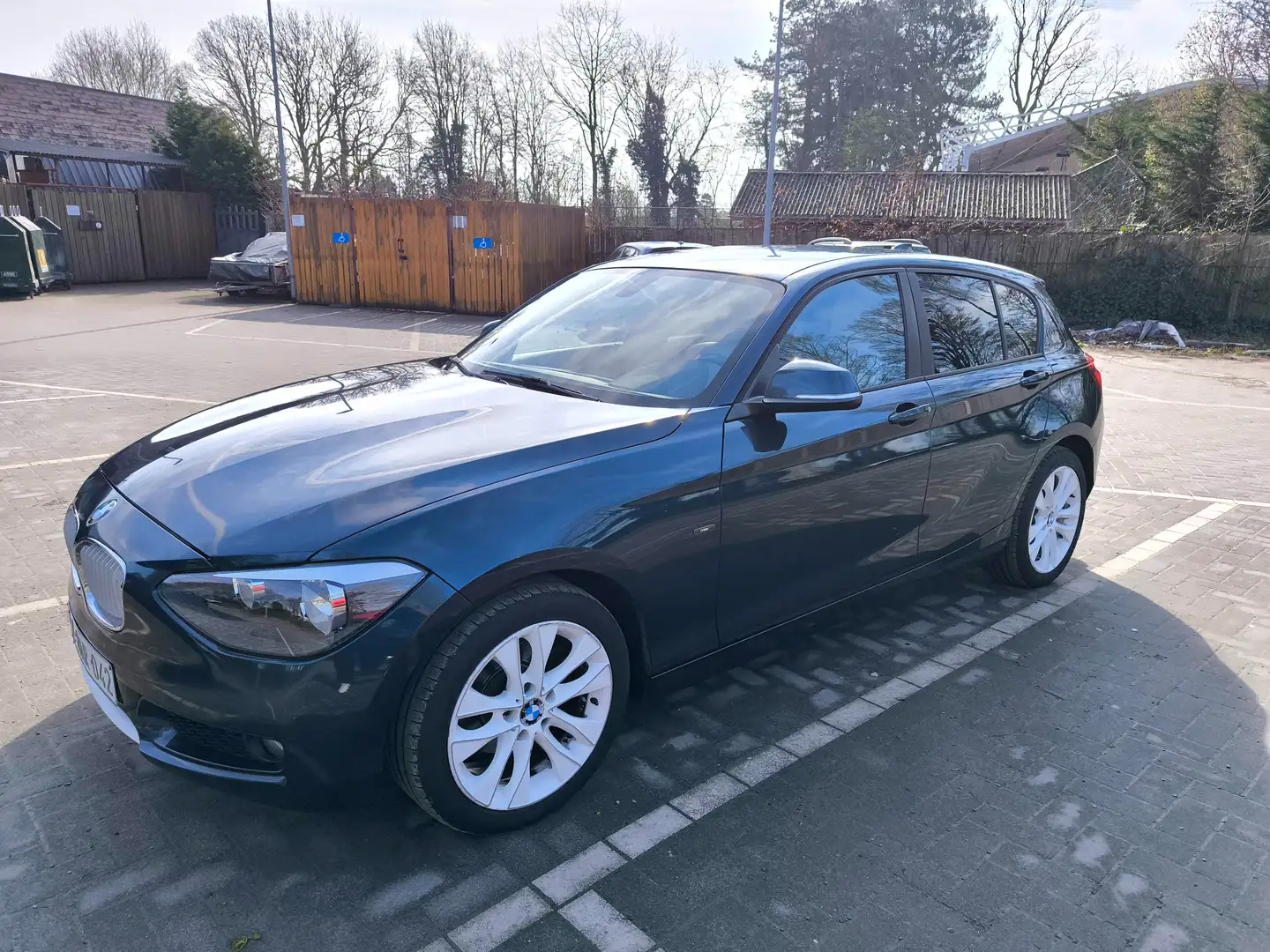 BMW 120 dA Blauw - 2