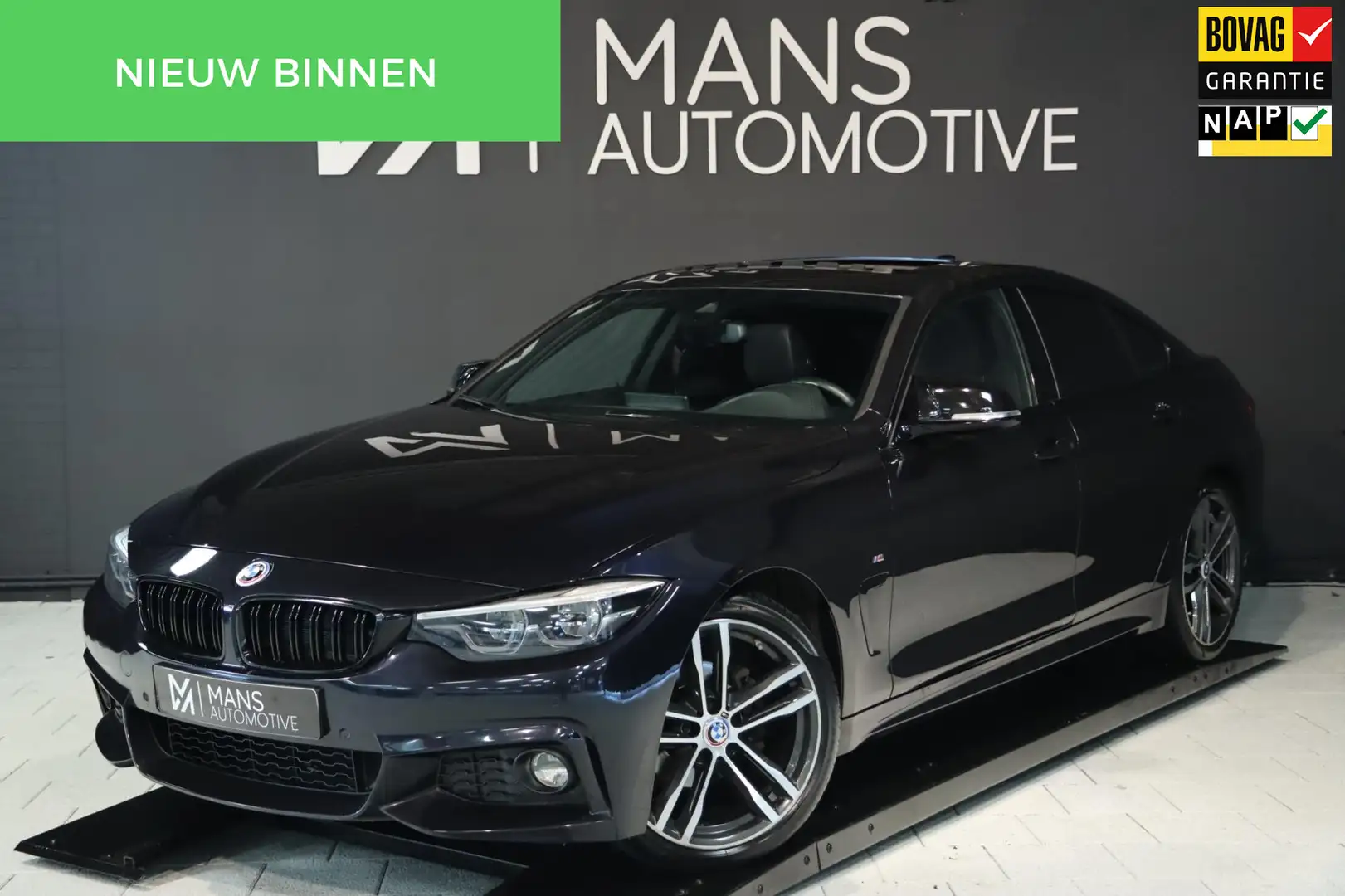 BMW 420 4-serie Gran Coupé 420i M Sport / PANODAK / LEDER Blau - 1