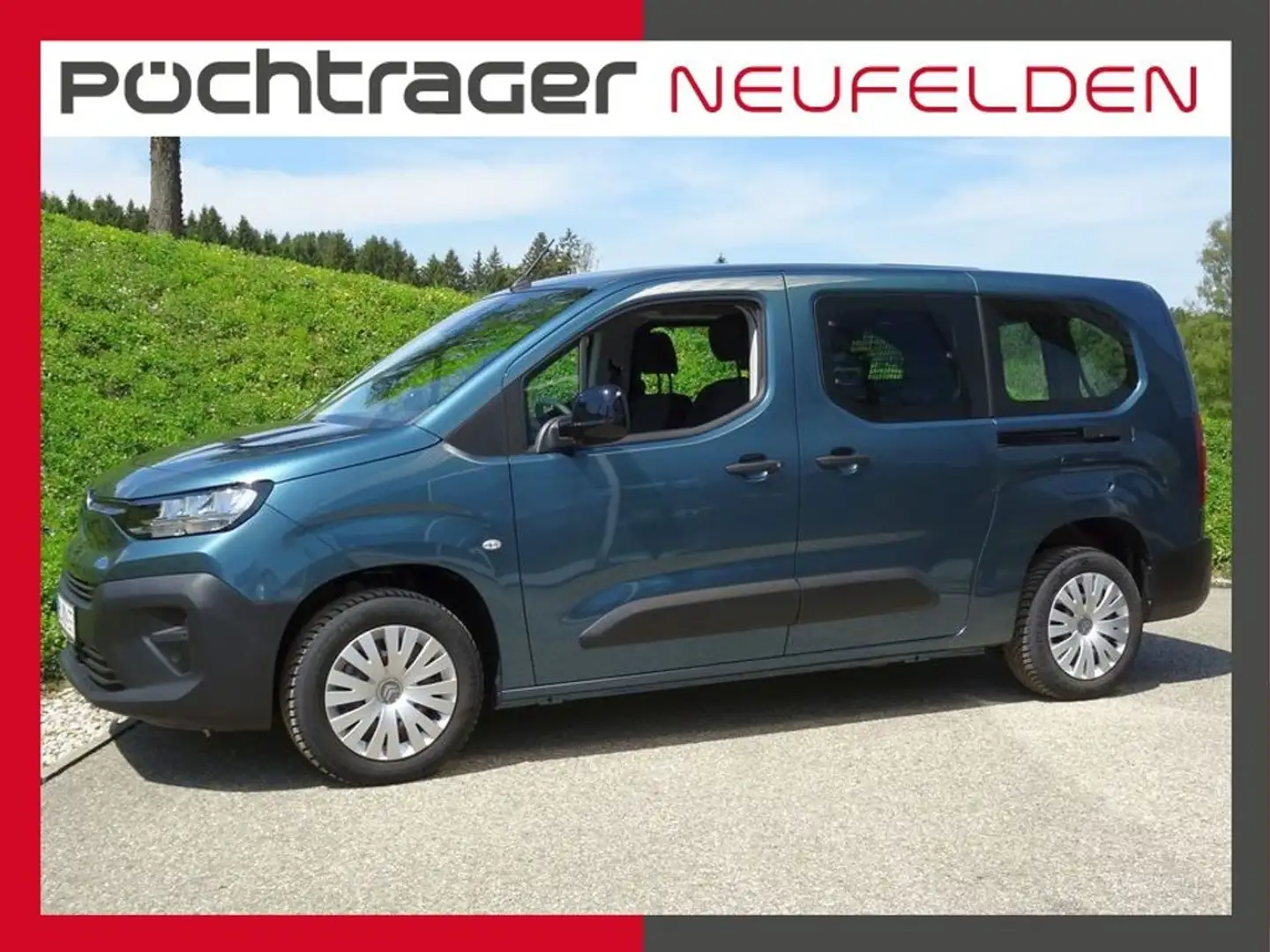 Citroen Berlingo DoKa XL BHDi 100, AHV, Navi, Winterpaket! Blau - 1