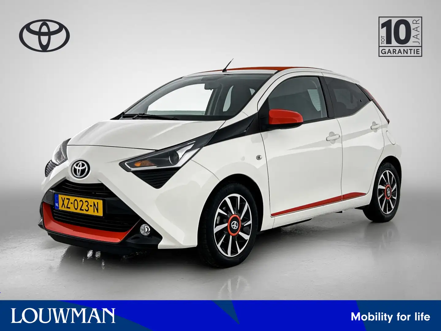 Toyota Aygo 1.0 VVT-i x-otic Cabrio | Carplay | LM velgen | El Bianco - 1