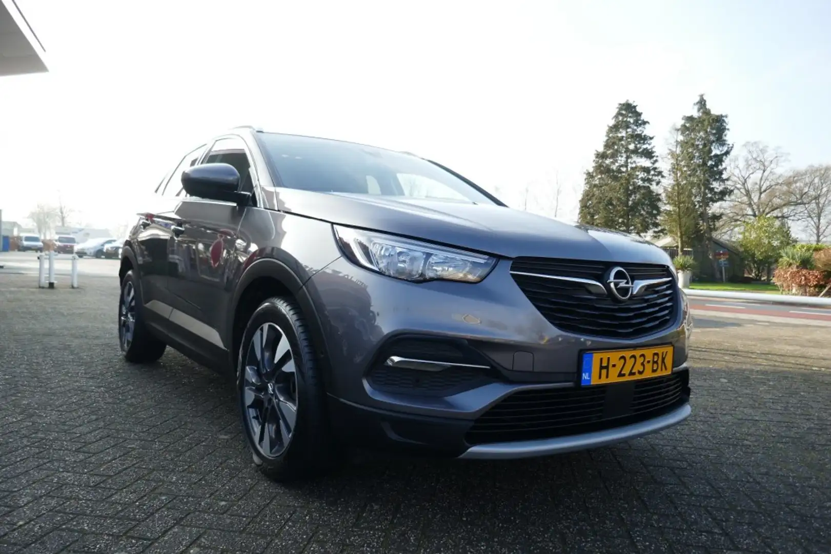 Opel Grandland X 1.2 TURBO BUS. EX. Gris - 2