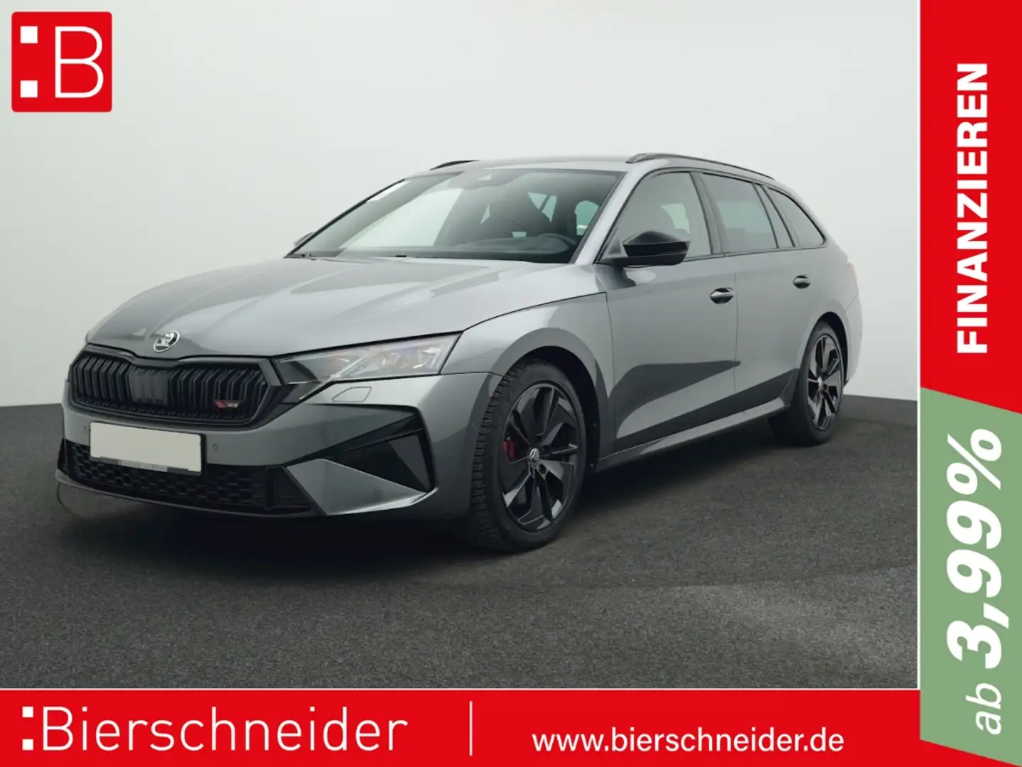 Skoda Octavia Combi 2.0 TSI DSG RS ab mtl. 359 EUR Grau - 1