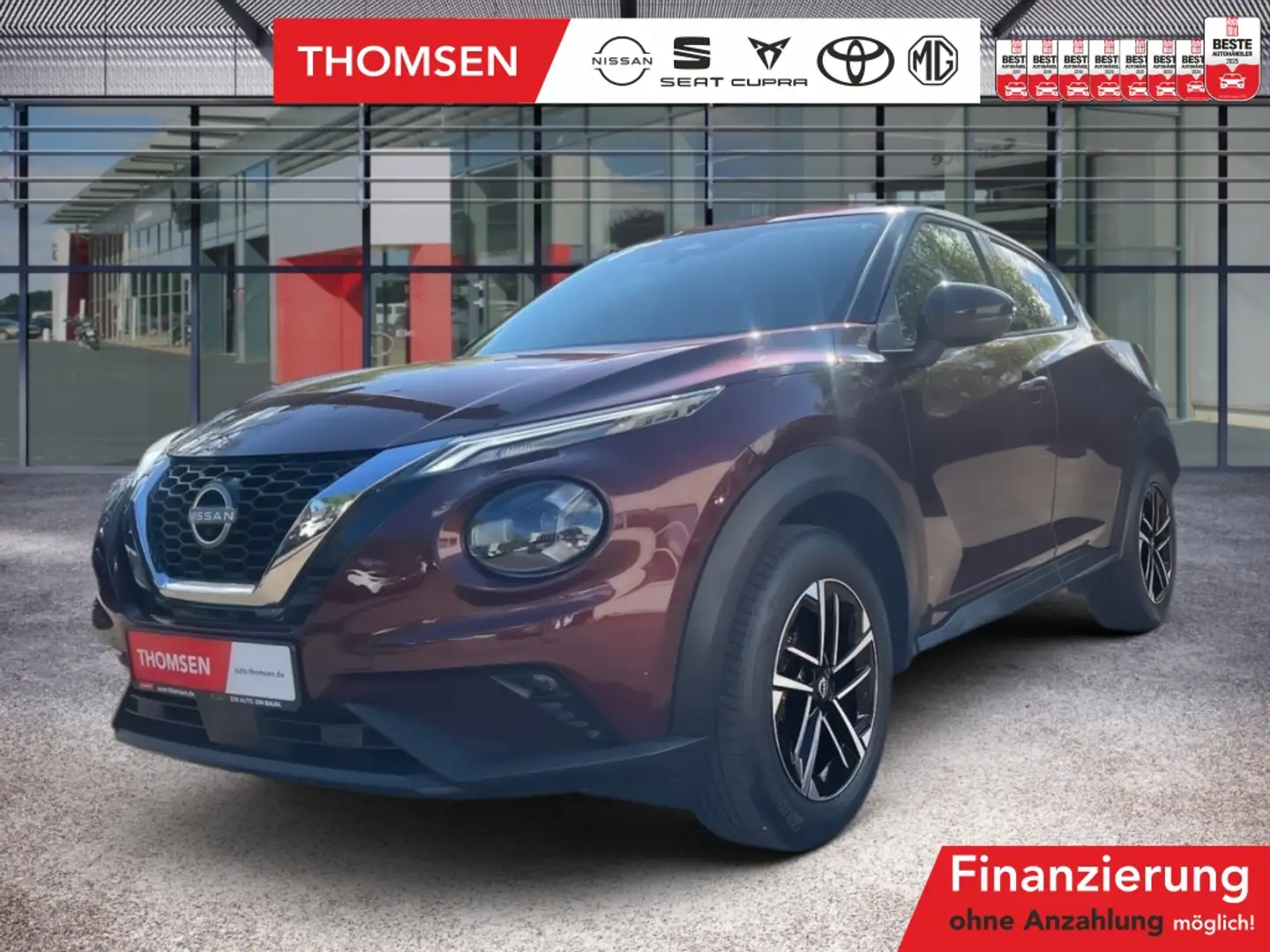 Nissan Juke 1.0 DIG-T N-Connecta LED SpurH PDC Kam. LM Rood - 1