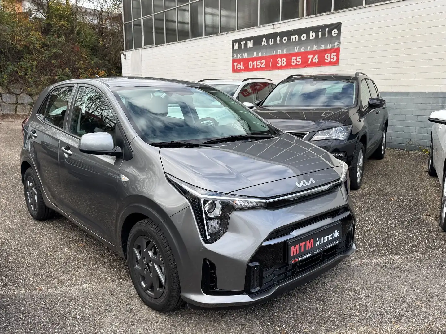 Kia Picanto 1.2 Vision Navi Shz RCam Grau - 1