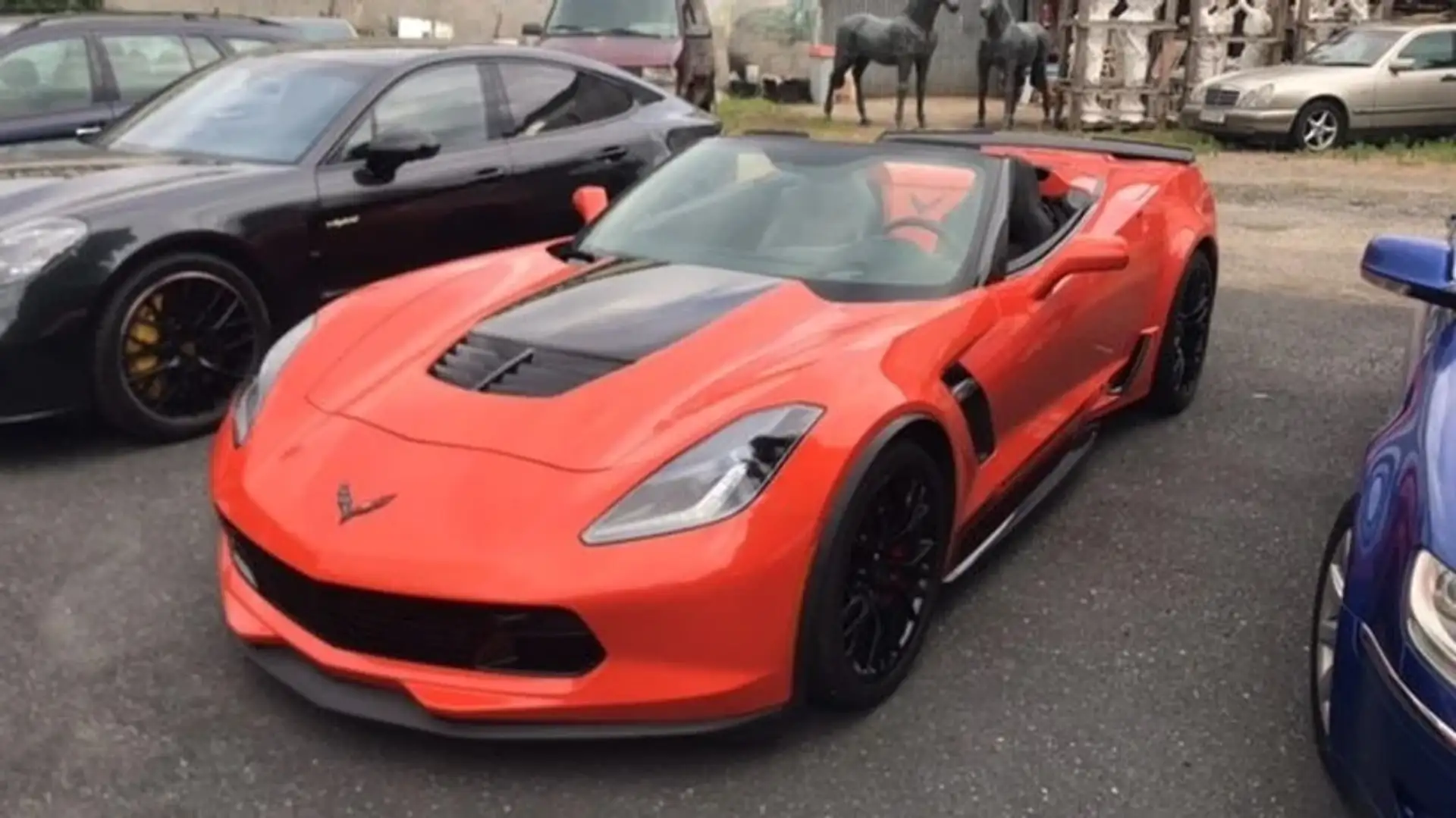 Chevrolet Corvette Z06 3LZ Carbon 65 Edition Червоний - 1
