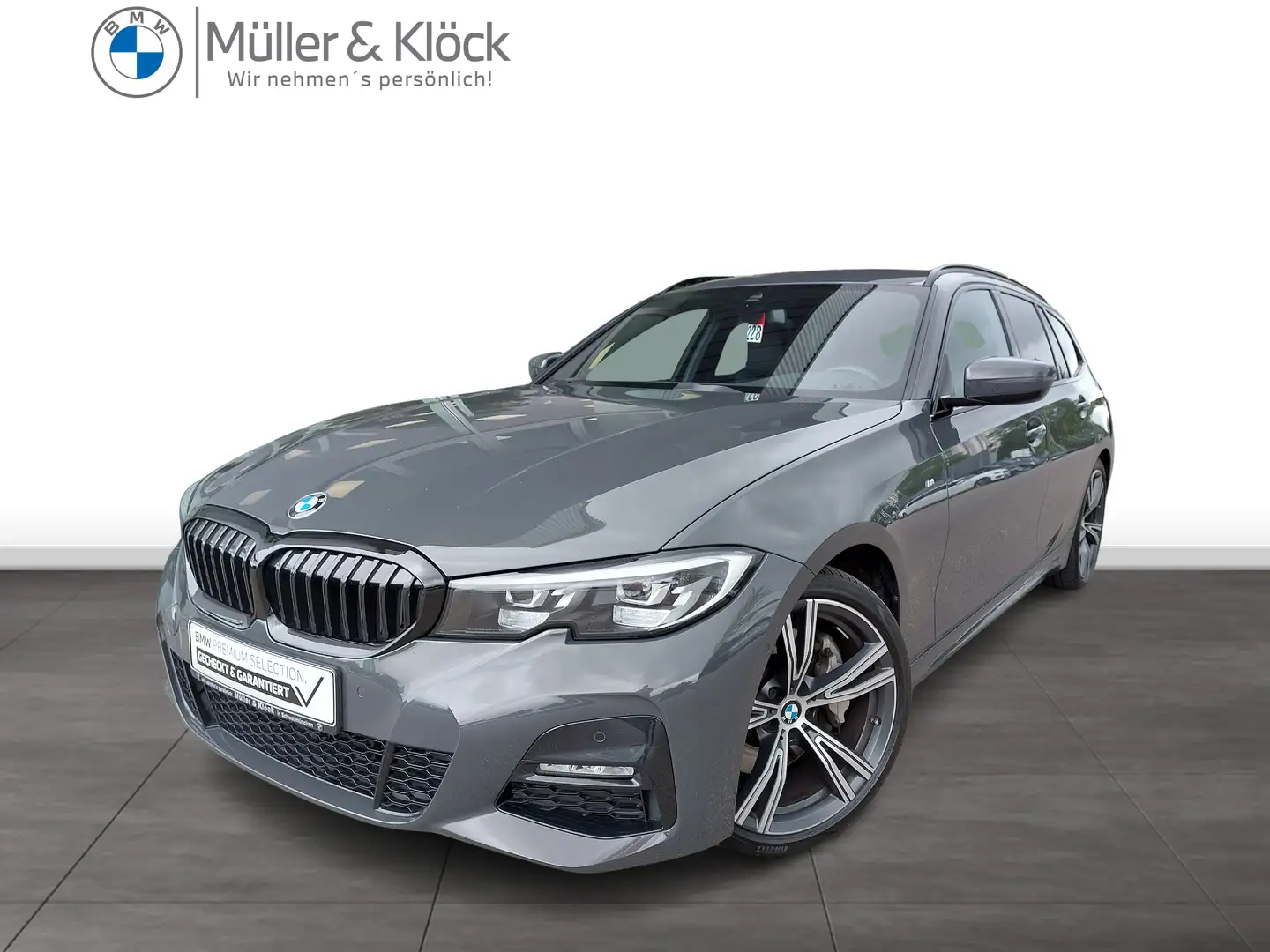 BMW 330 i xDrive Touring M Sport DAB WLAN Tempomat Gris - 1