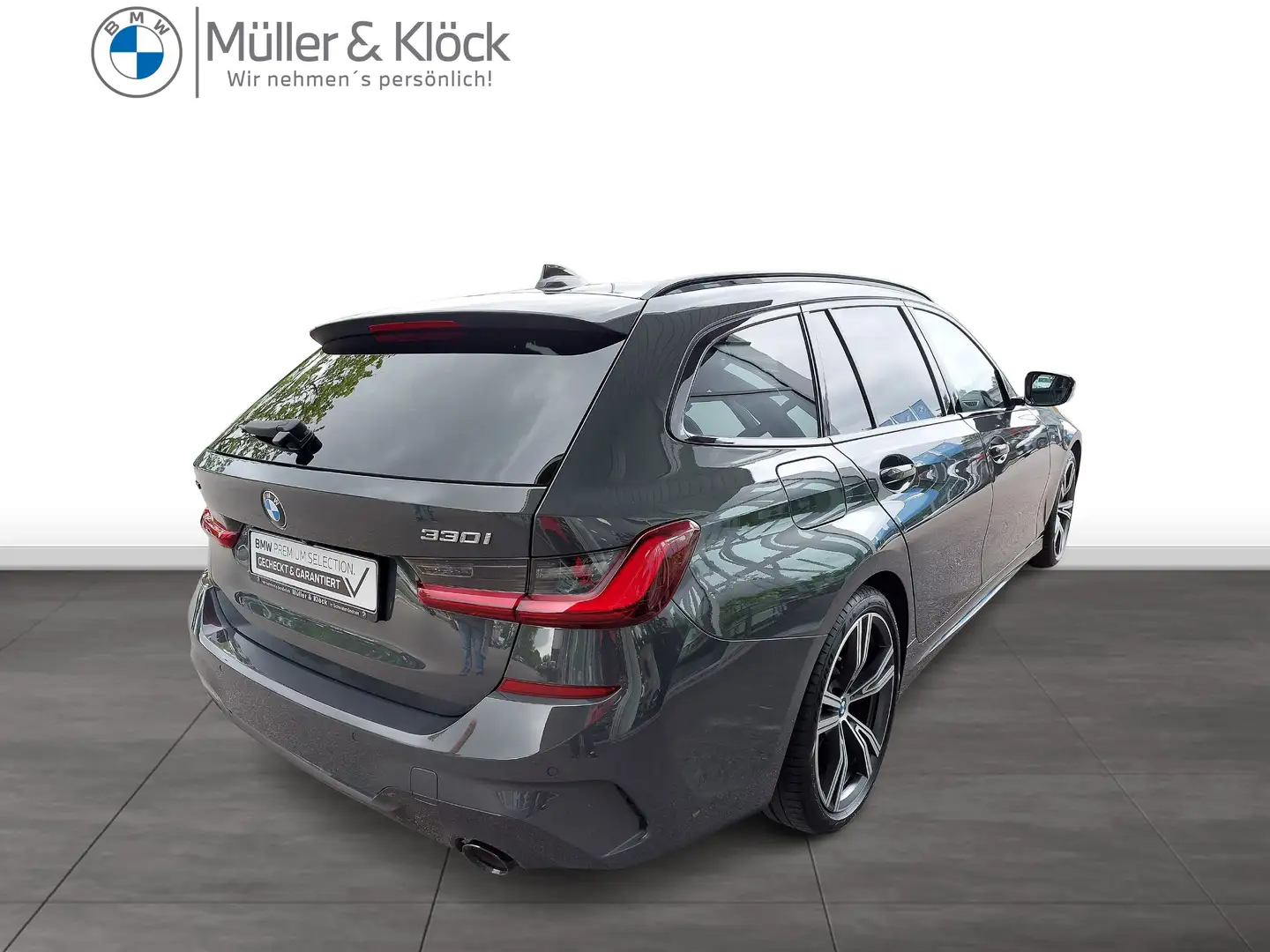 BMW 330 i xDrive Touring M Sport DAB WLAN Tempomat Gris - 2