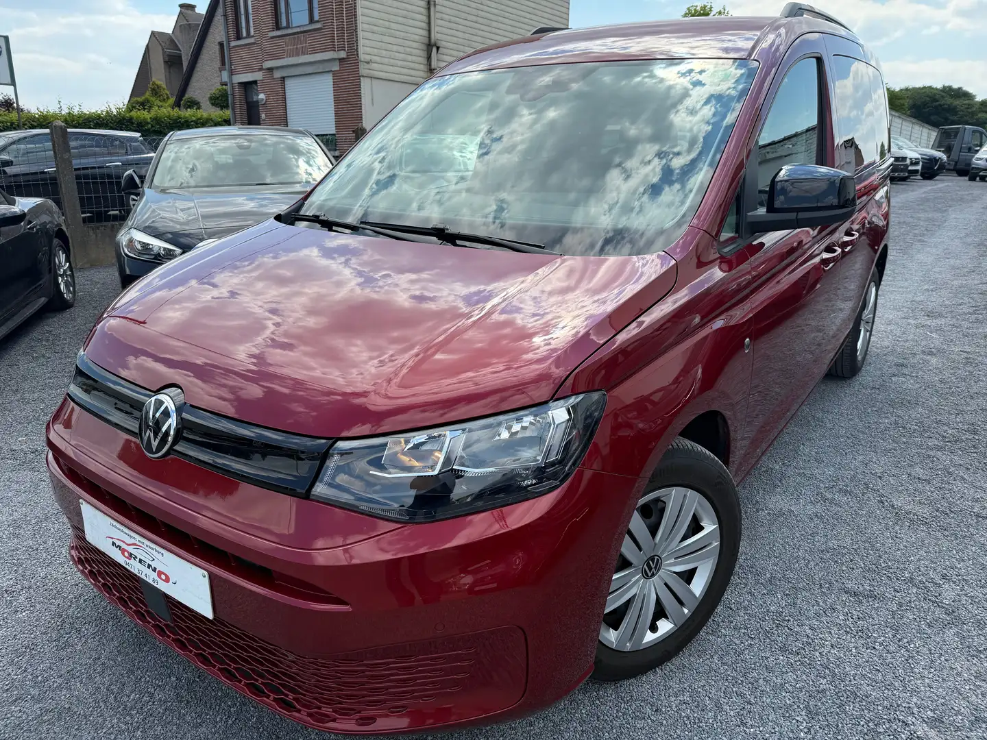 Volkswagen Caddy 2.0 TDi Style 5pl. applecarplay 12 Maanden Rouge - 2