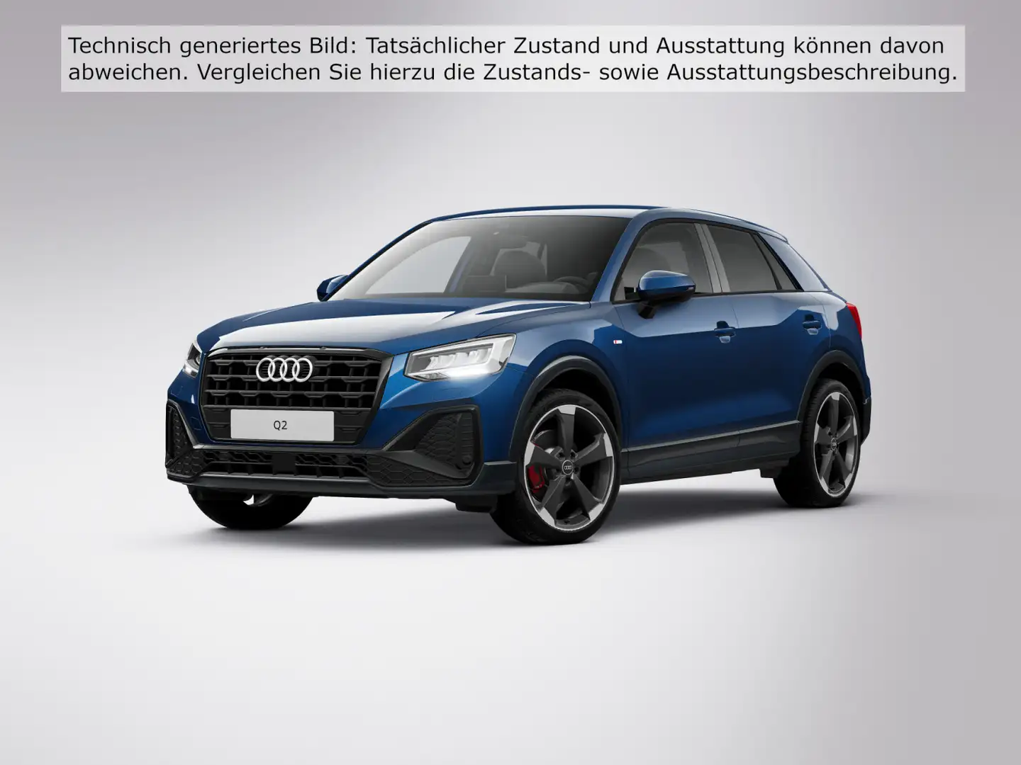 Audi Q2 35 TFSI S-line S tronic Blau - 2