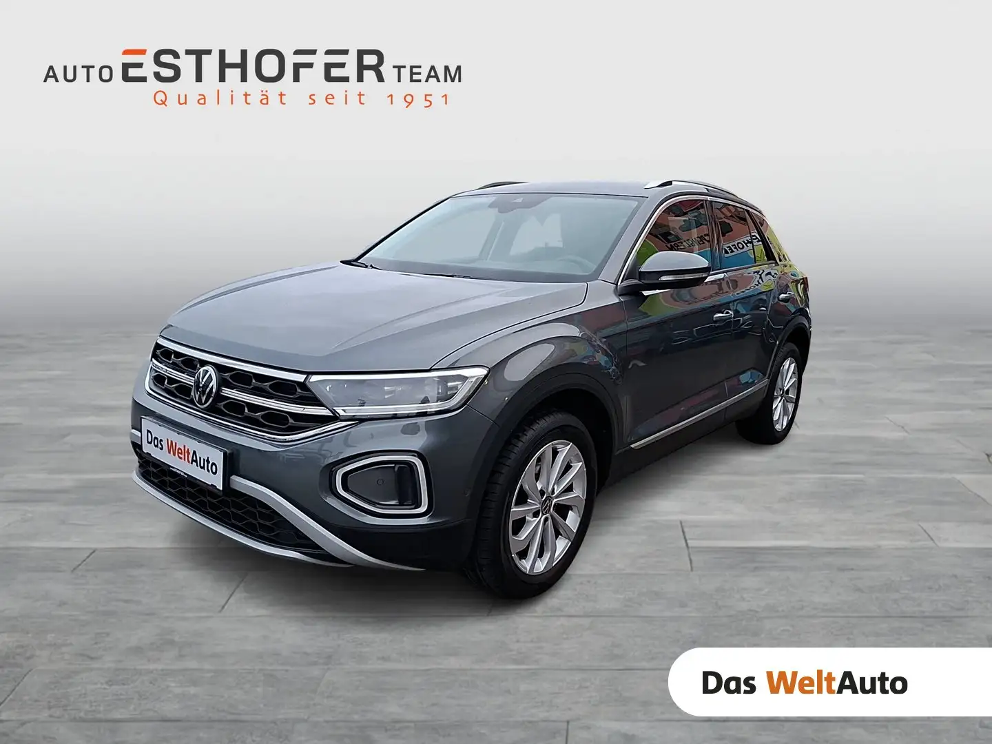 Volkswagen T-Roc Style TSI DSG Grau - 1
