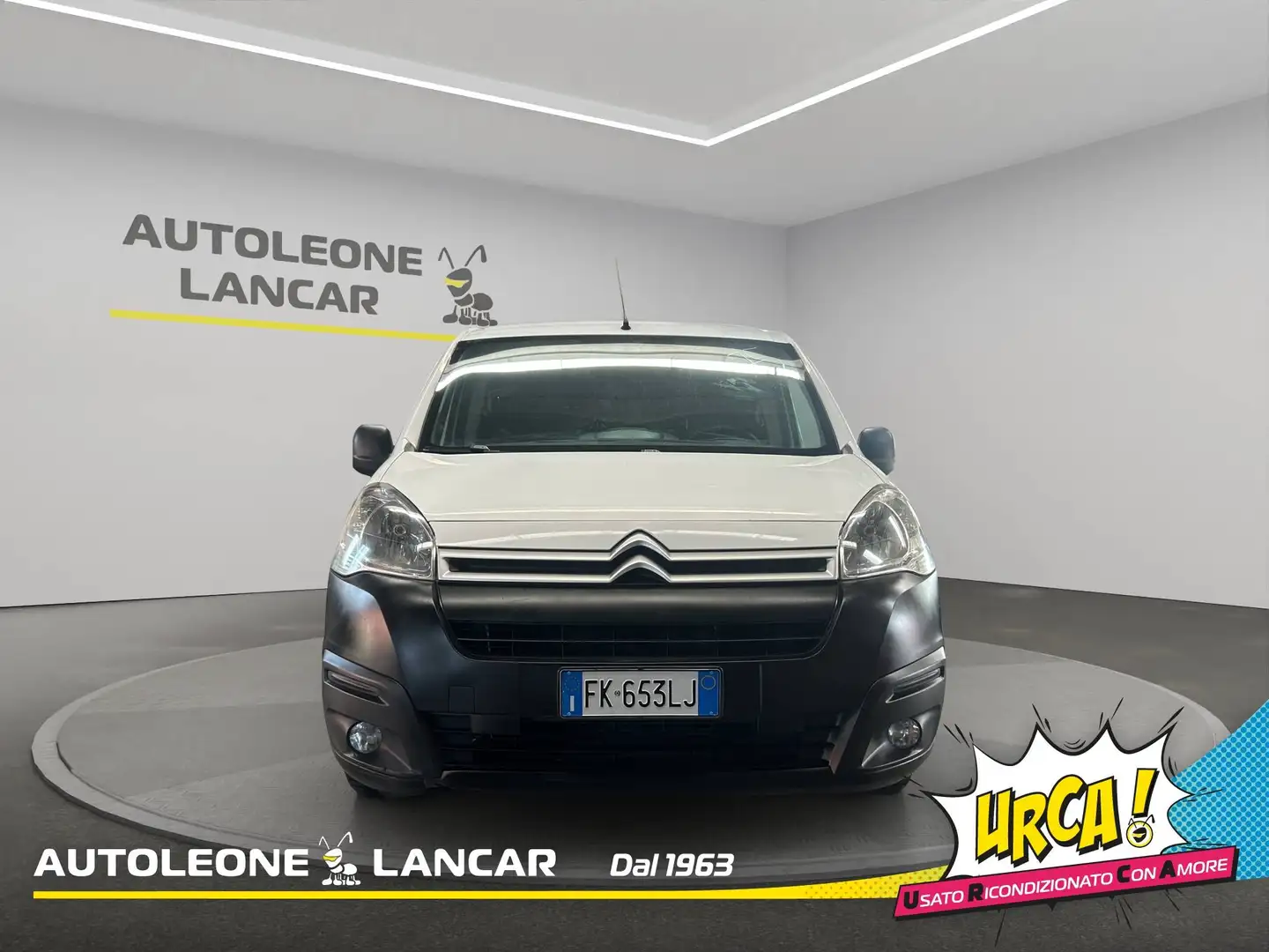 Citroen Berlingo L1 1.6 bhdi 100cv 3 Posti E6 Bianco - 2