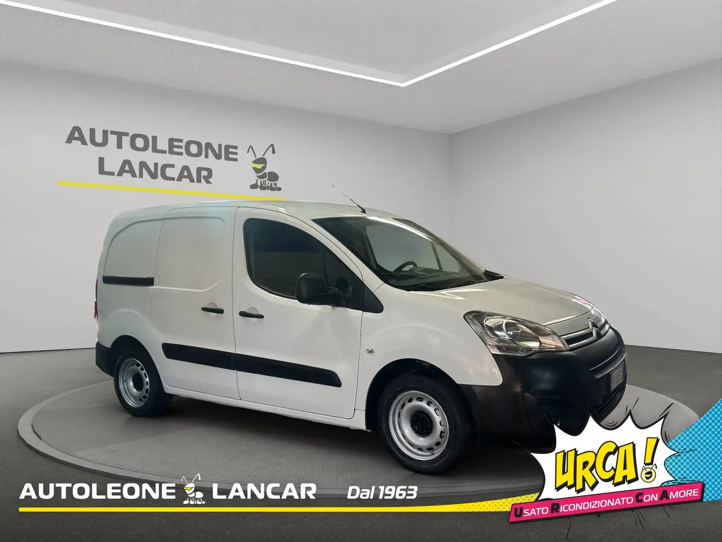 Citroen Berlingo L1 1.6 bhdi 100cv 3 Posti E6 Bianco - 1