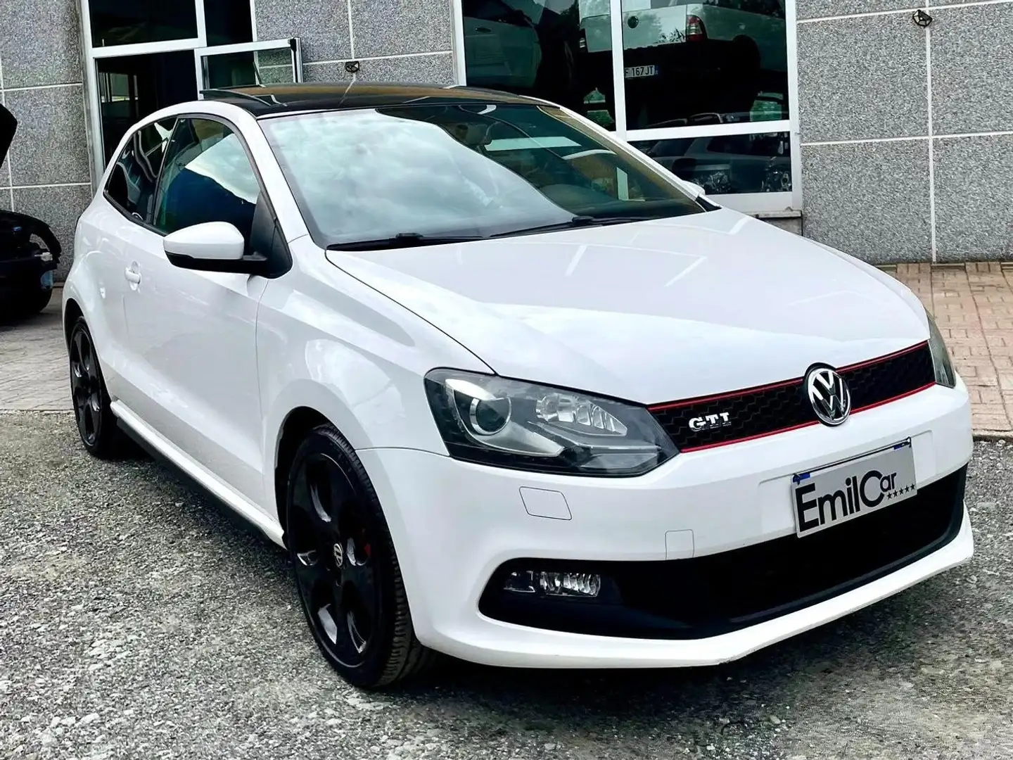 Volkswagen Polo GTI 1.4 tsi Gti 180cv dsg TETTO APRIBILE Bianco - 1