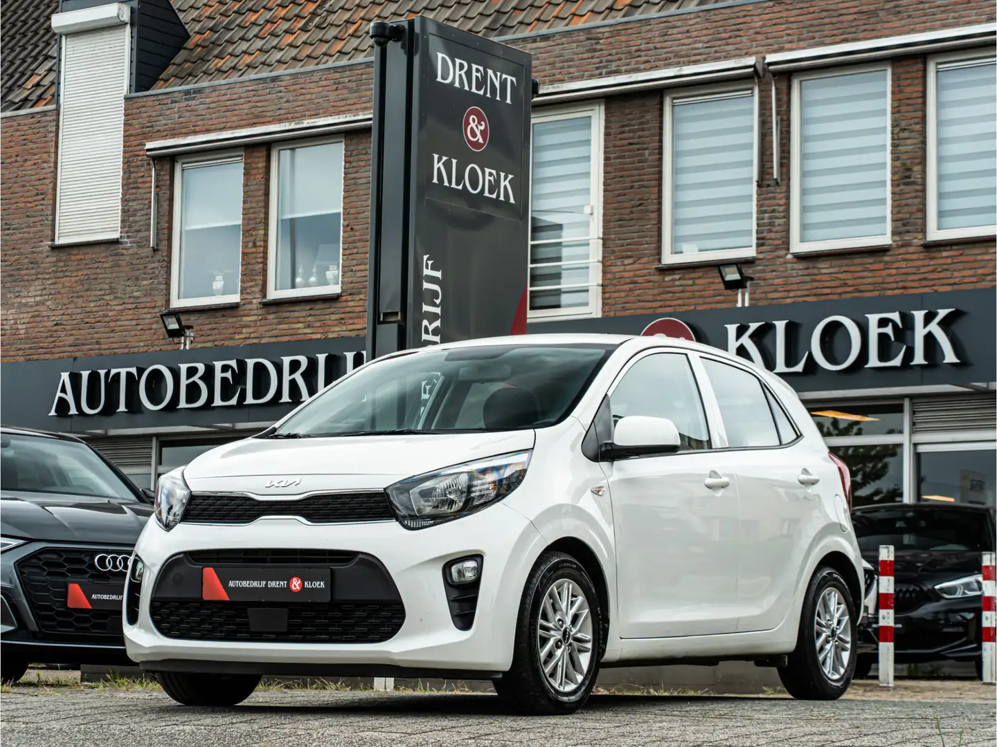 Kia Picanto 1.0 DPi DynamicLine ORG NL CAMERA CRUISE APPLE CAR Wit - 1