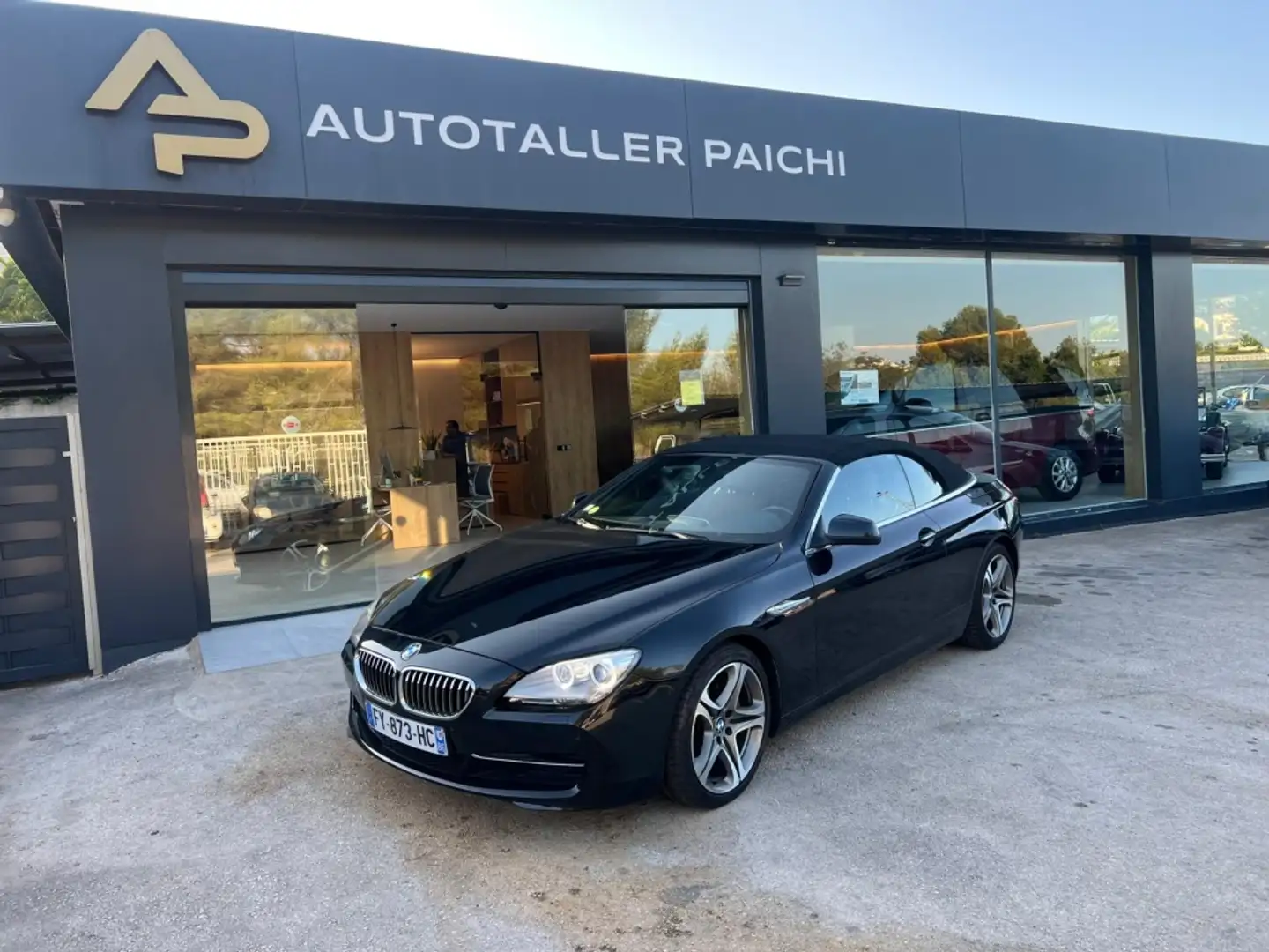 BMW 640 640dA Coupé Negro - 1