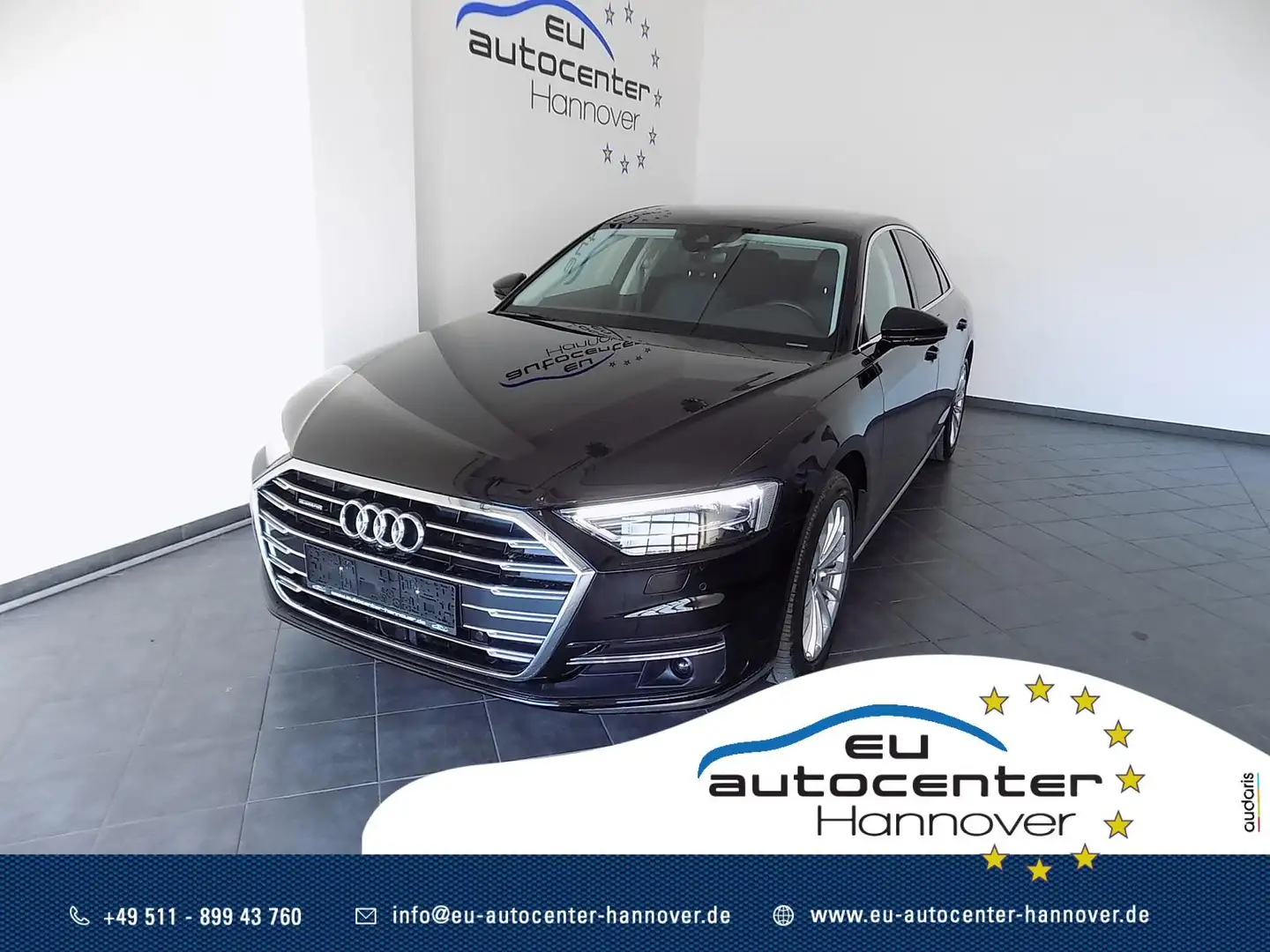 Audi A8 50 TDI quattro Leder, Matrix,ACC,Navi,4 J. Garanti Noir - 1