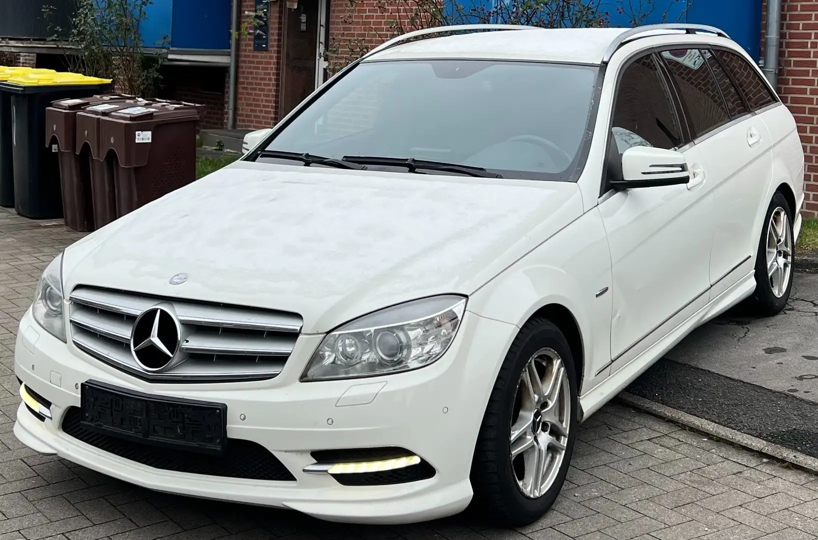 Mercedes-Benz C 220 C 220 T CDI AMG LINE Blueefficiency Weiß - 1