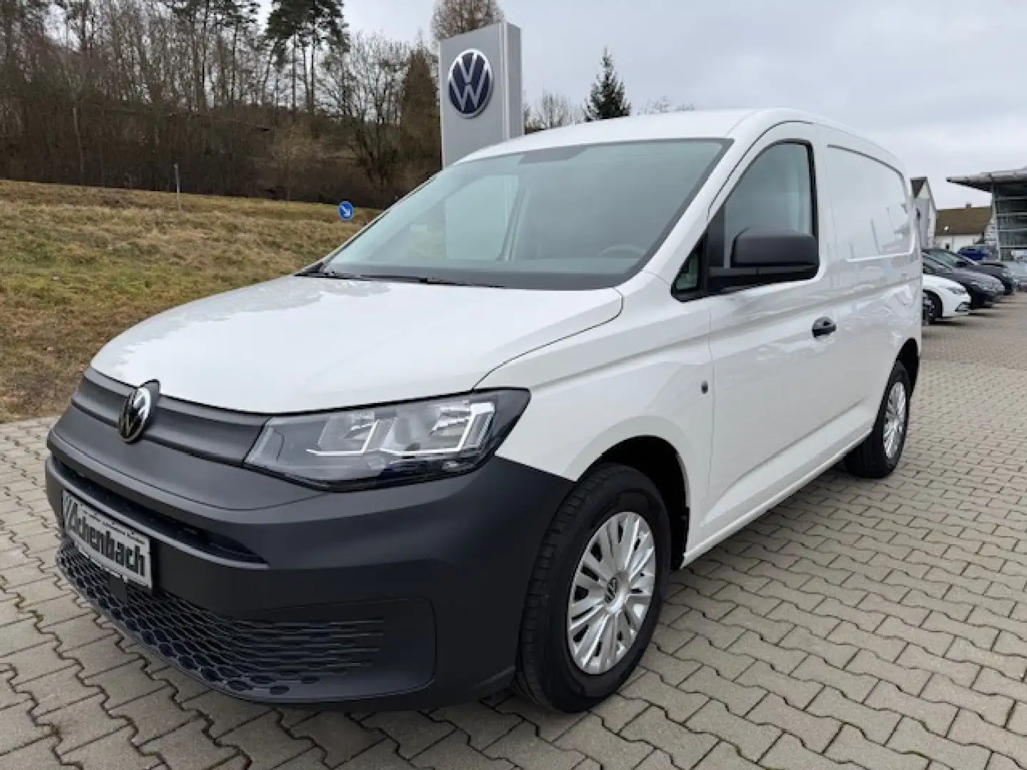 Volkswagen Caddy Cargo 2.0 TDI AHK Vorbereitung, Sitzheizung Weiß - 2
