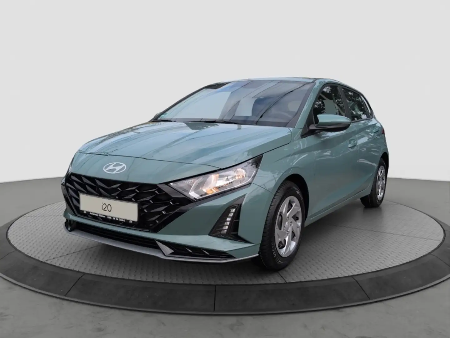 Hyundai i20 1.0 T-GDI SELECT FUNKTIONSPAKET APPLE CARPLAY Grün - 2