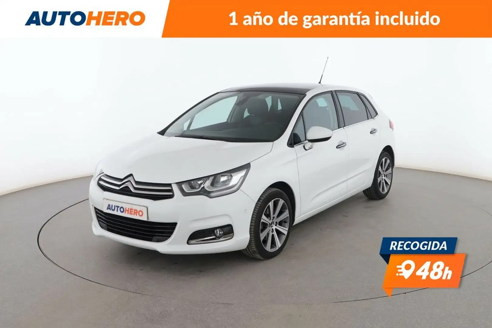 Citroen C4 1.6 Blue-HDi Shine Blanco - 1