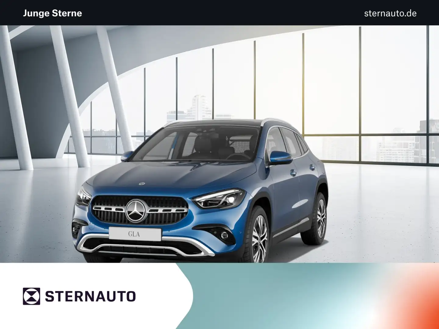 Mercedes-Benz GLA 220 GLA 220 d 4MATIC  Progressive Navi/Pano.-Dach/LED Blau - 1