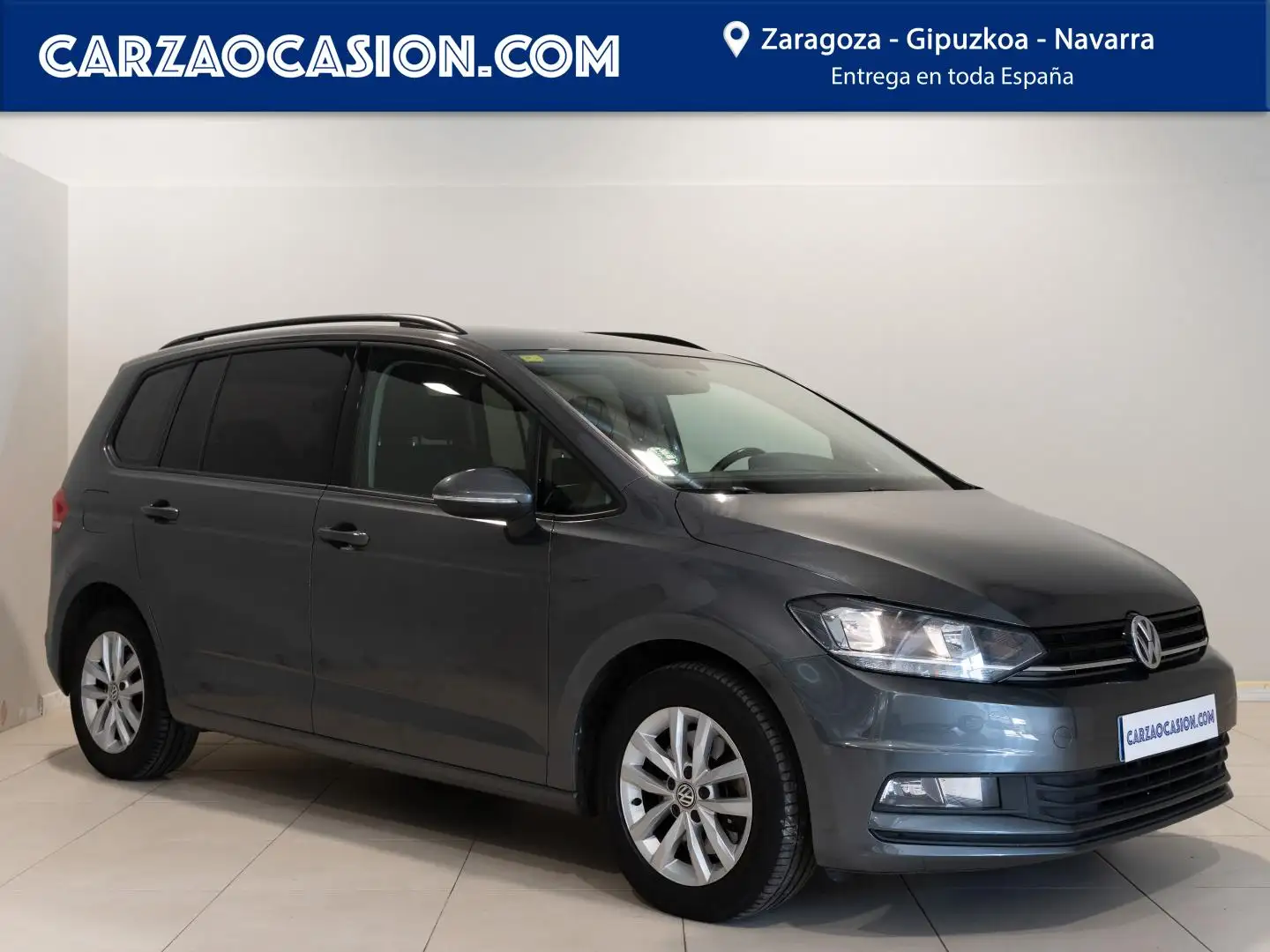 Volkswagen Touran 1.6TDI Business Edition 85kW Gris - 1