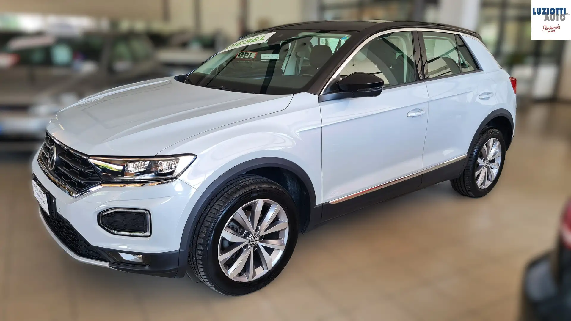 Volkswagen T-Roc T-ROC 1.6 TDI STYLE + LED - SOLO 52.400 KM!!! Bianco - 2