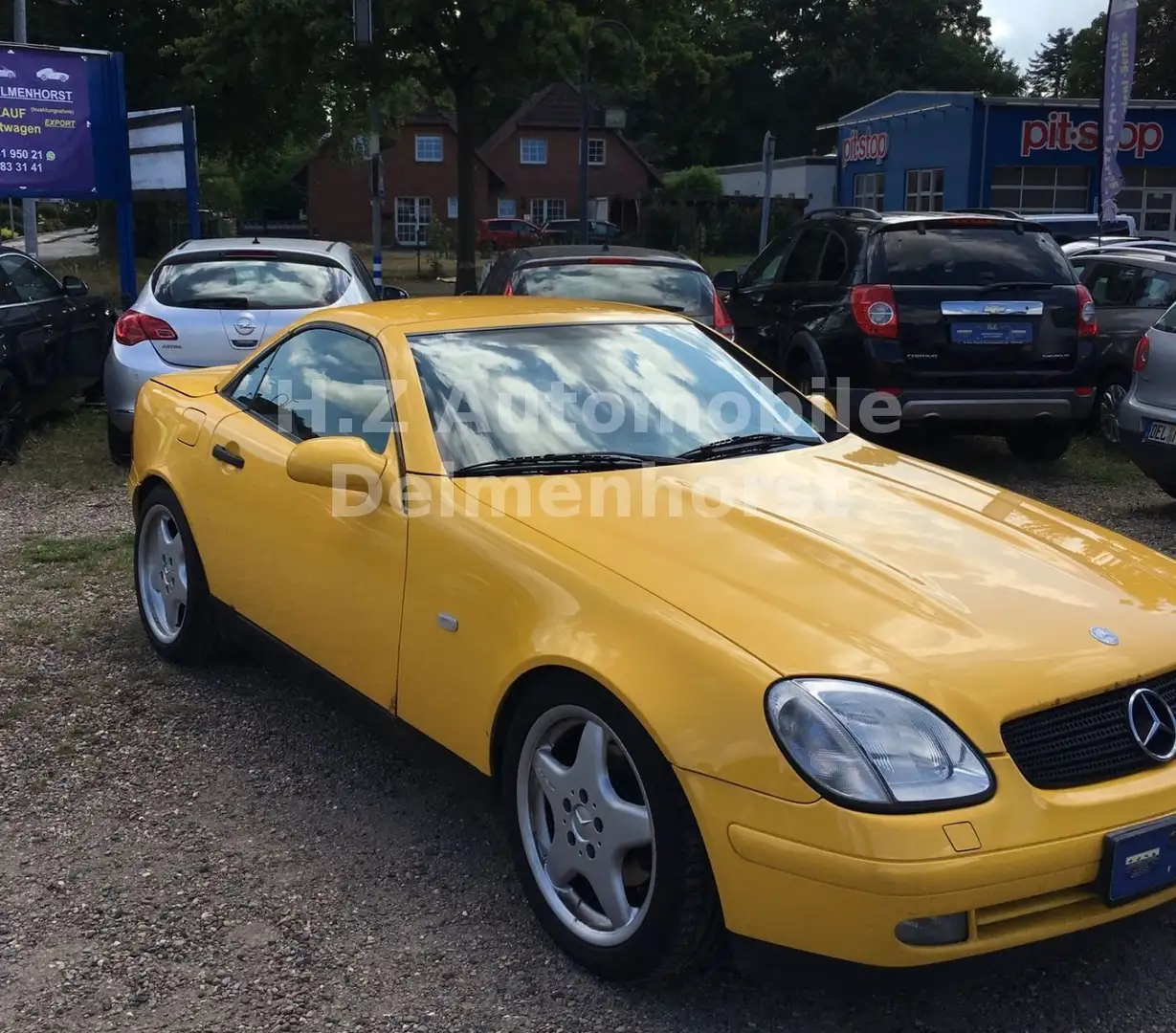 Mercedes-Benz SLK 230 kompressor / TÜV 12.2025 / 1.Hand / ZV Sárga - 2