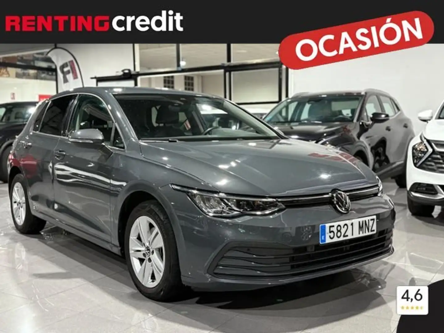 Volkswagen Golf Life 1.0e TSI DSG Gris - 1