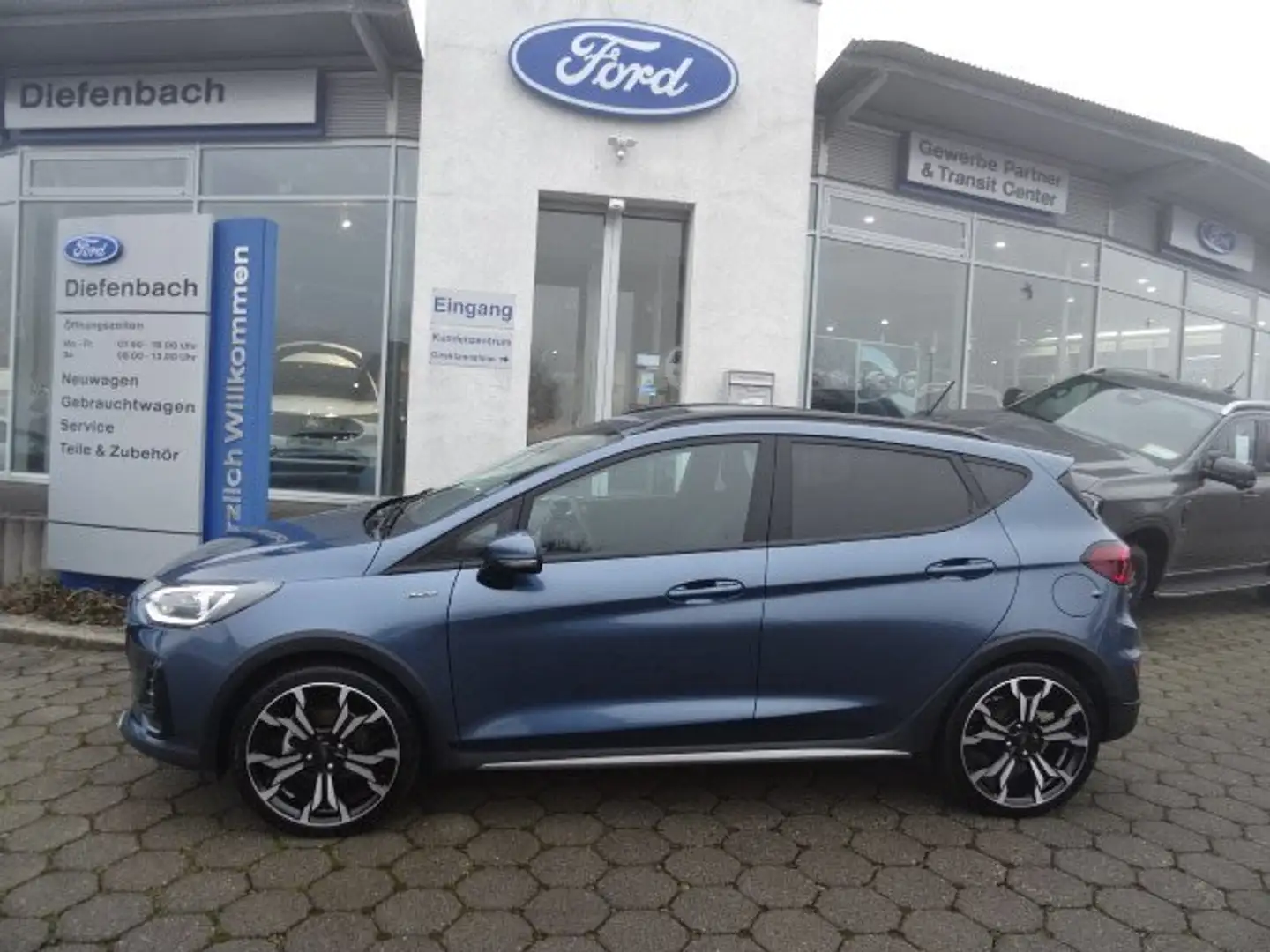 Ford Fiesta 1.0 Ecoboost Hybrid Active X +Kamera+LED Blu/Azzurro - 1