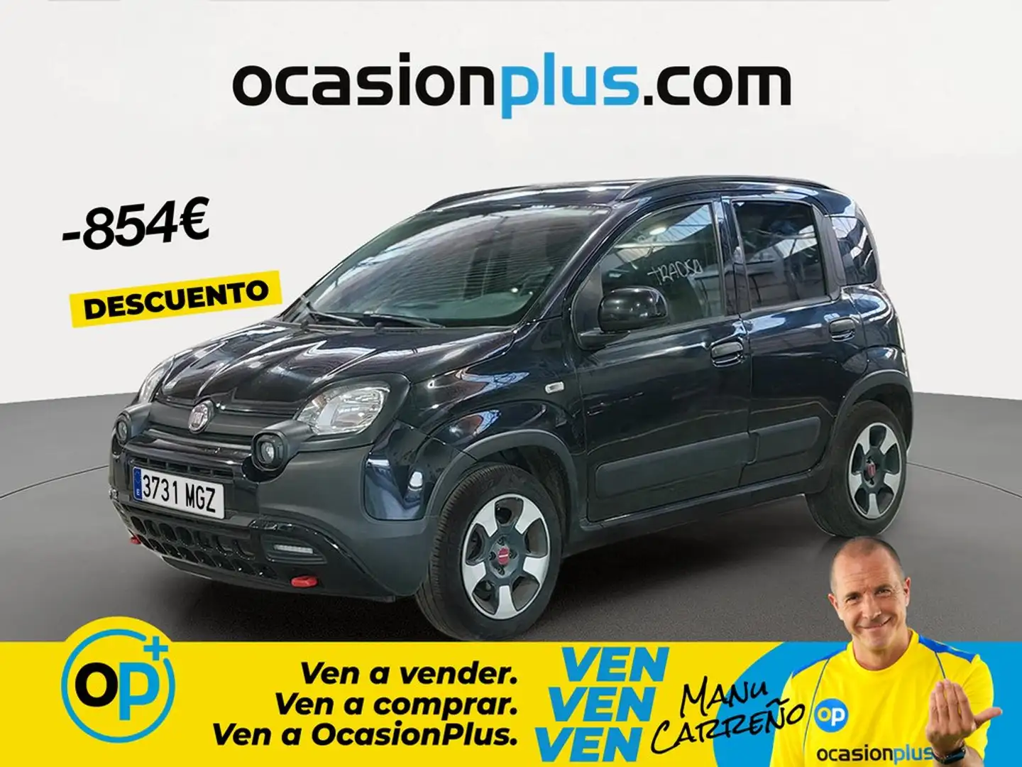 Fiat Panda 1.0 Gse Cross Hybrid Verde - 1