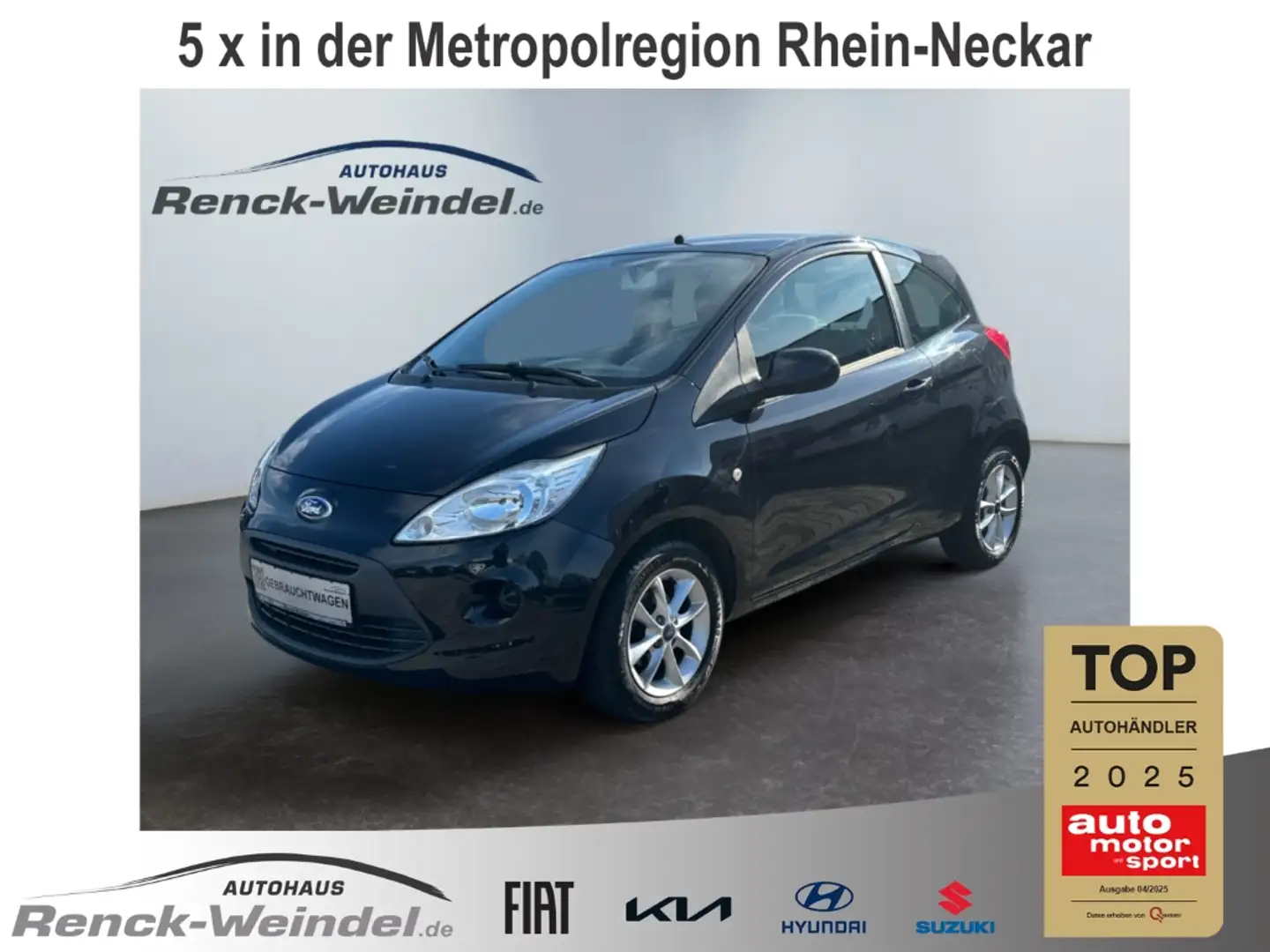 Ford Ka/Ka+ Cool & Sound Edition 1.2 Start Stop SHZ Berganfahr Zwart - 1