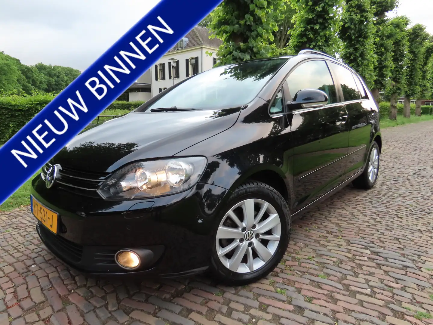 Volkswagen Golf Plus 1.4 TSI Comfortline Automaat/DSG Ecc Cruisecontrol Zwart - 1