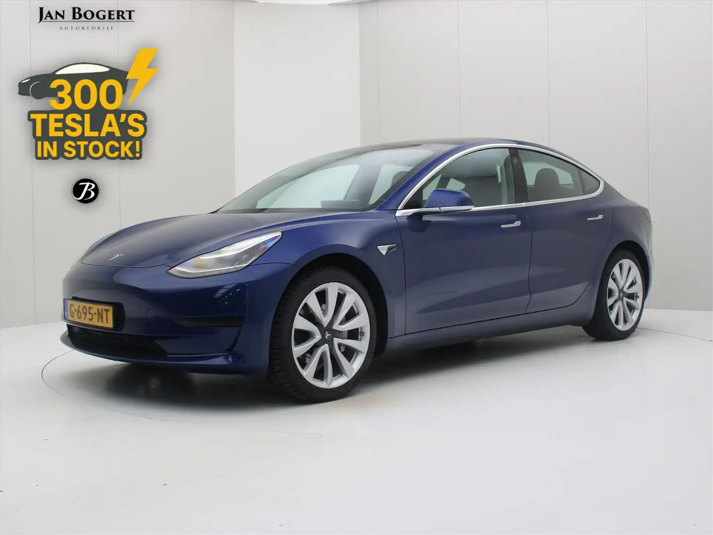 Tesla Model 3 Standard RWD Plus [ AUTOPILOT+19" LMV+60 kWh+PREMI Blauw - 1