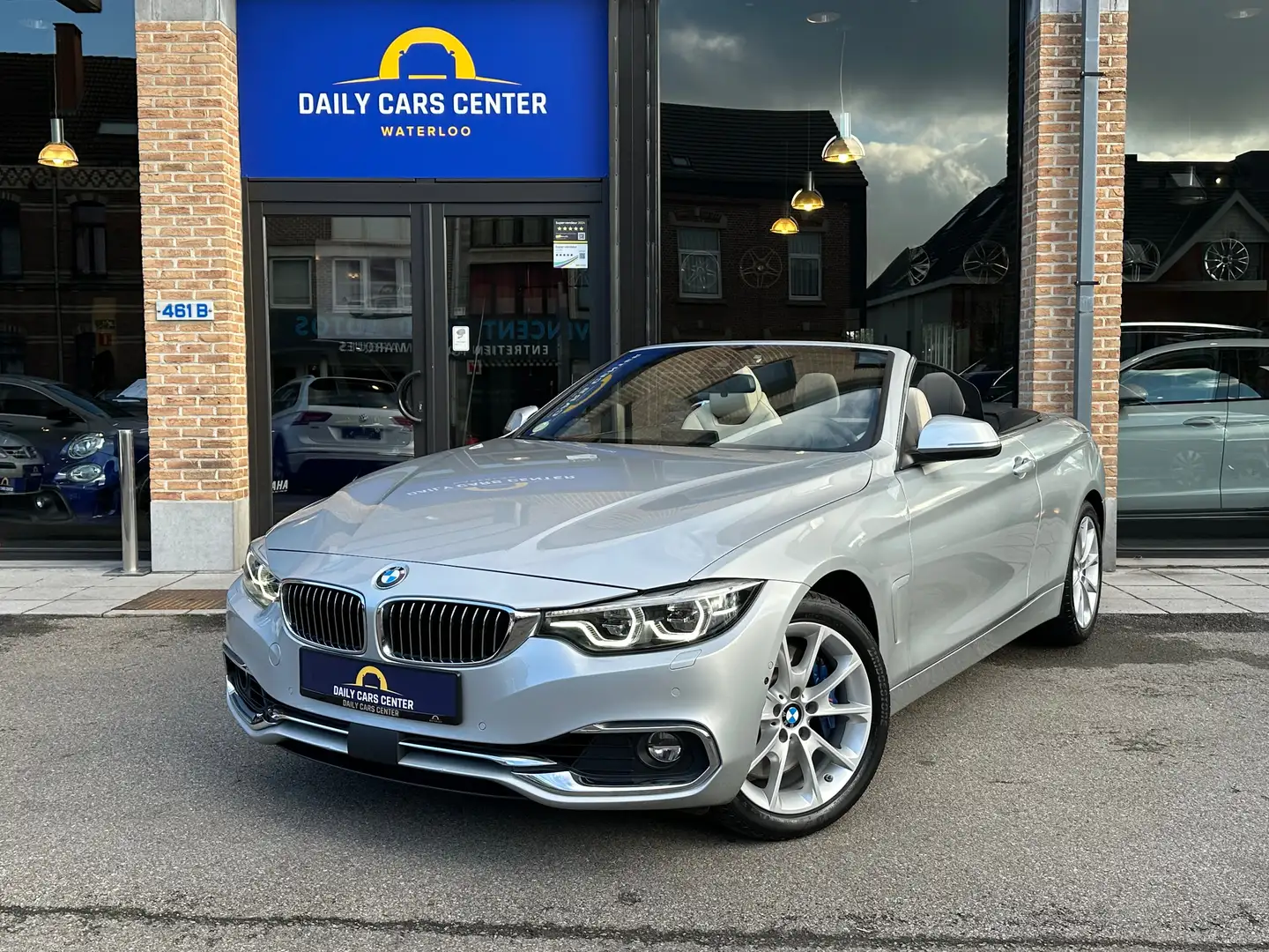 BMW 435 xd Cabrio Individual CARBON *** FULL OPTIONS *** Silver - 1