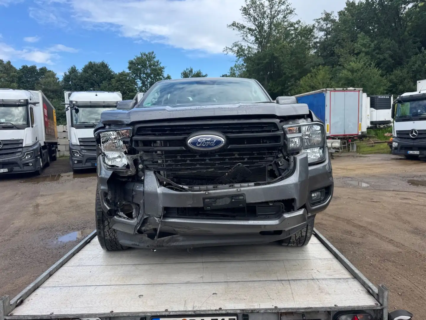 Ford Ranger XLT 4x4 DoubleCab Auto*neues Modell+Navi* Gris - 2