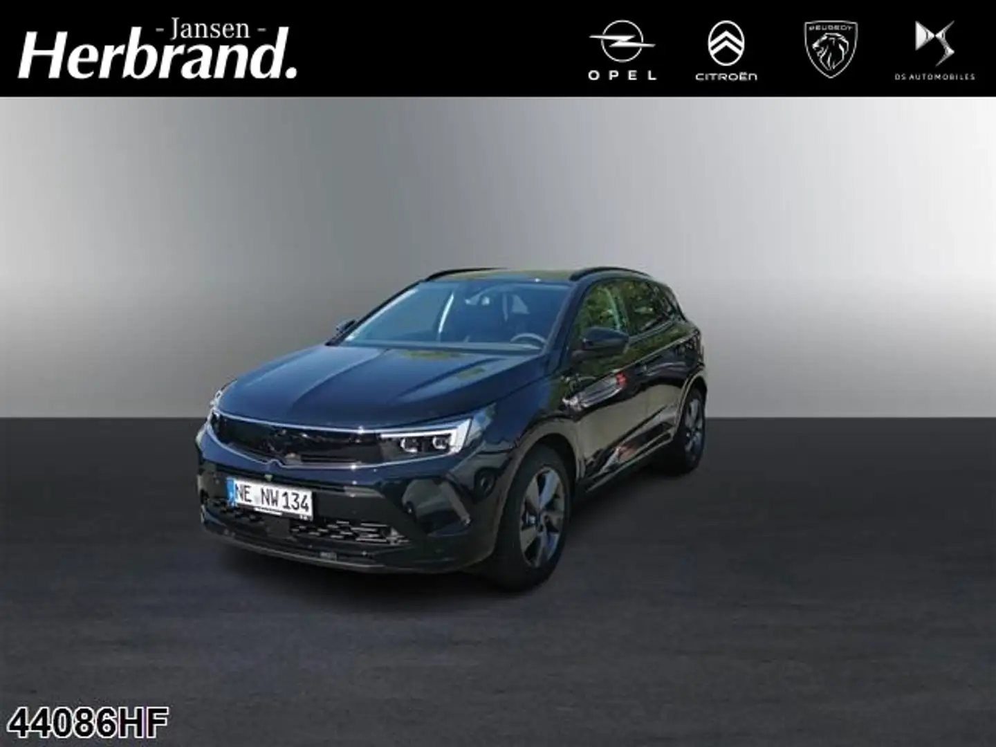 Opel Grandland X GS +DAB+KLIMA+TEMPOMAT+LED+ Zwart - 1