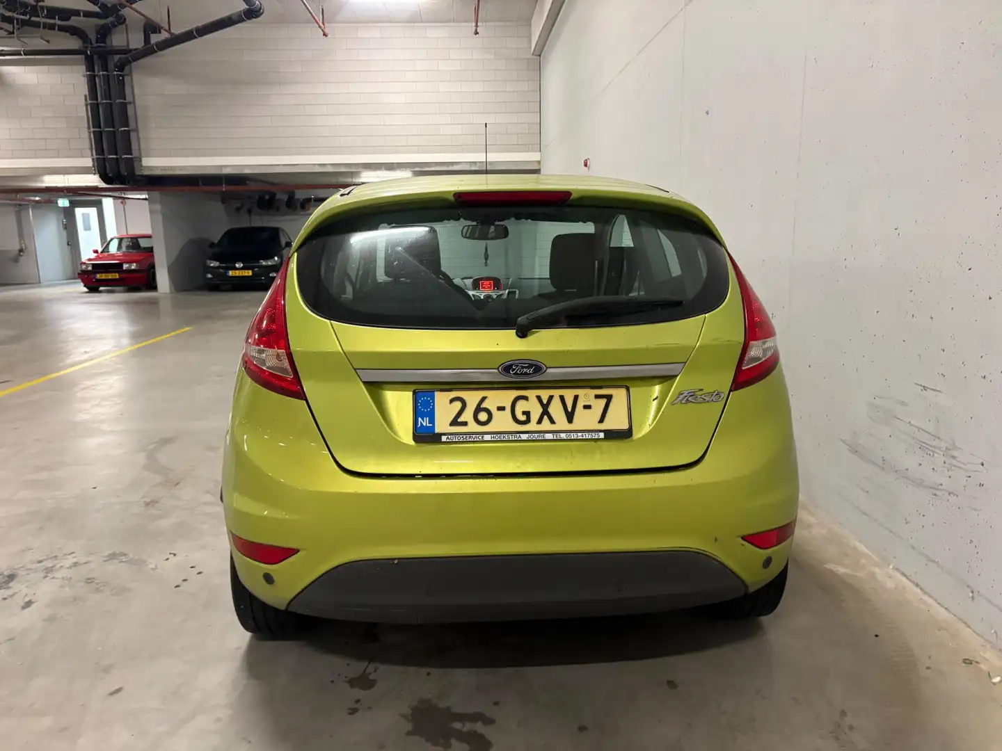 Ford Fiesta 1.25 Titanium 3drs. Airco Groen - 2
