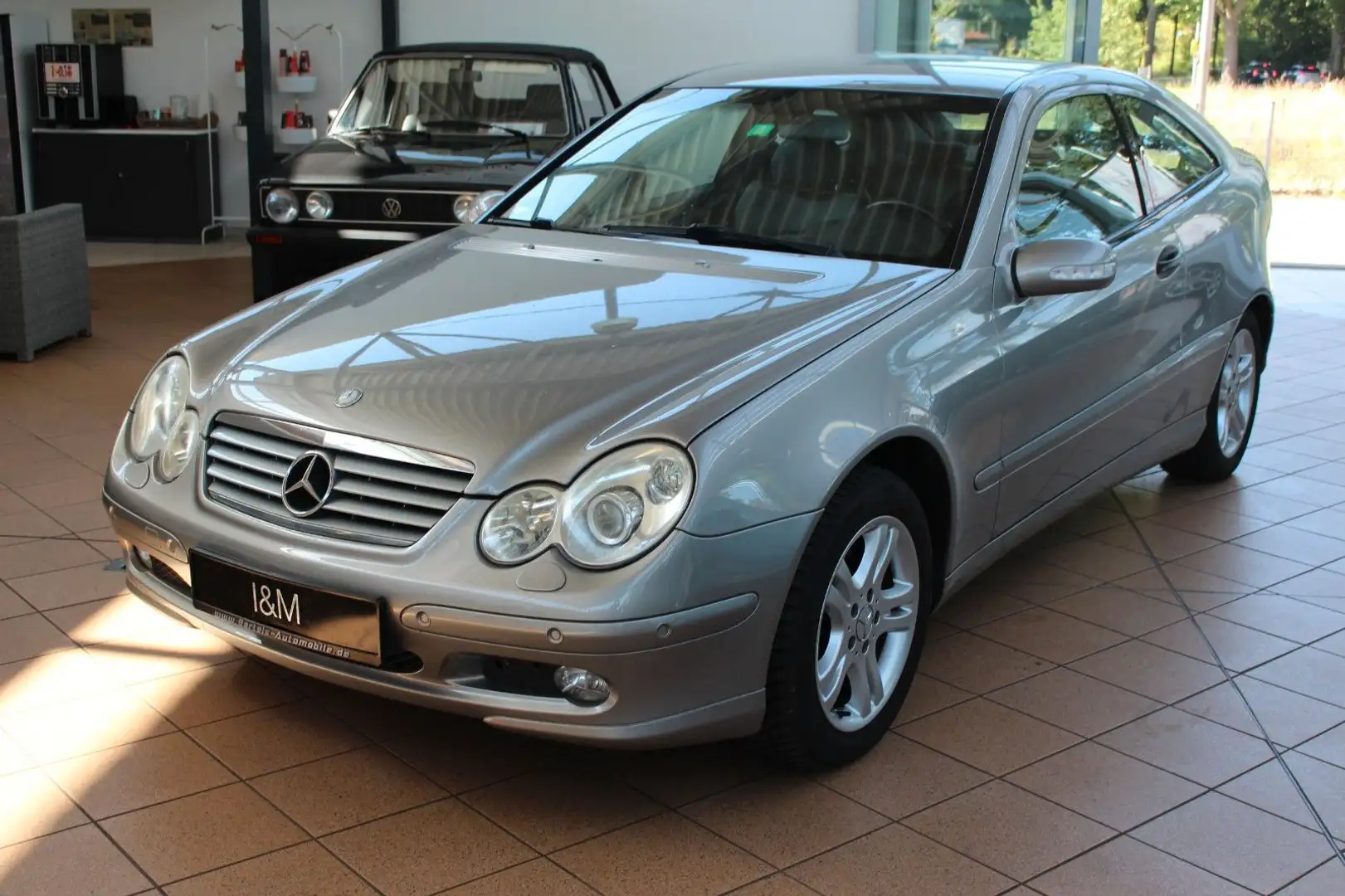 Mercedes-Benz C 200 Sportcoupe  Kompressor+LEDER+BI-XENON+ Silver - 2