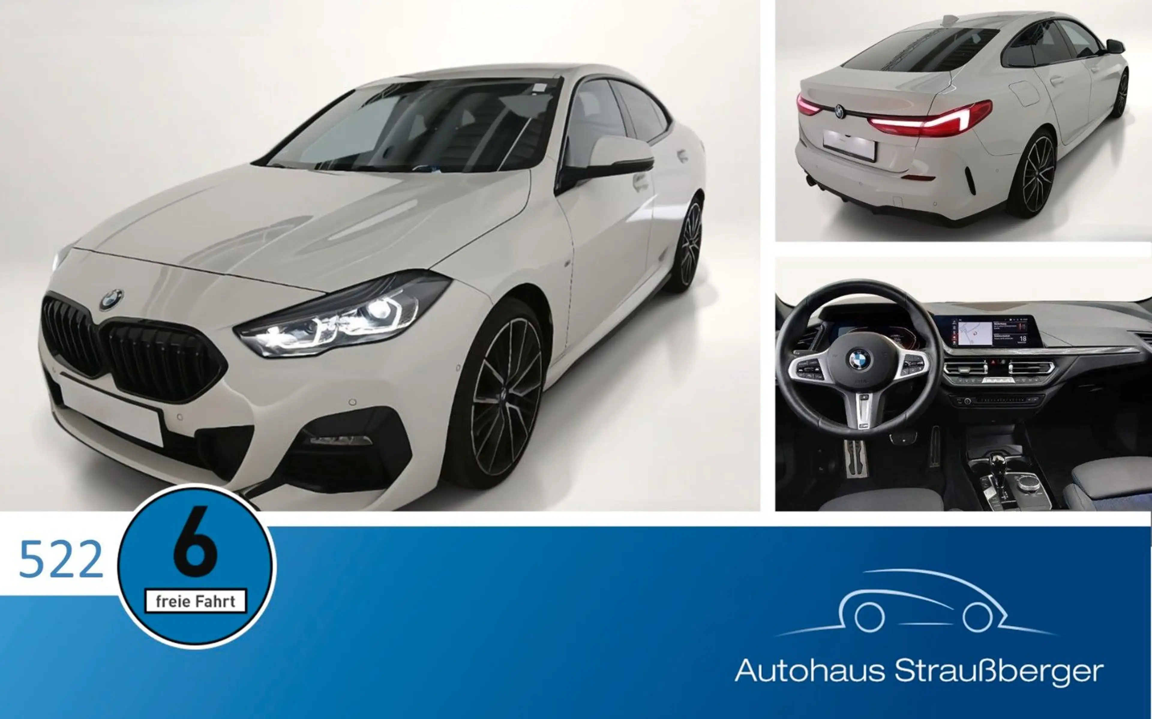 BMW 218 218i GC M Sport ACC HUD HiFi QI KZU RFK SHZ 2ZK