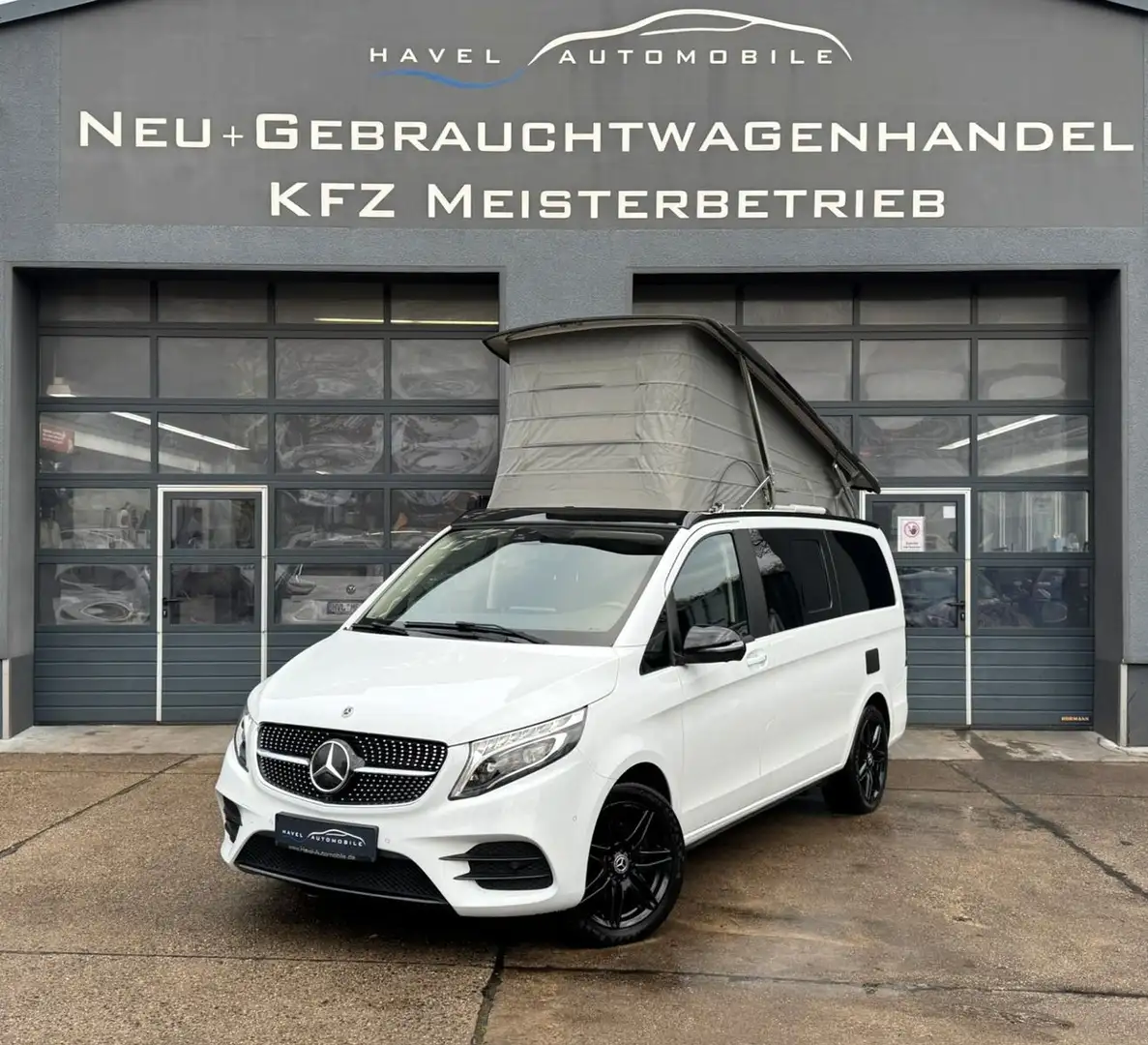 Mercedes-Benz V 300 d Marco Polo 4Matic AMG | Night | 360°|5-Si Weiß - 1