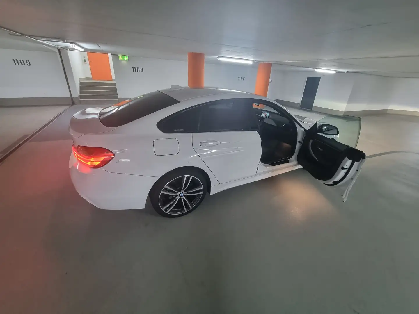 BMW 420 420d Gran Coupe X Drive Weiß - 2